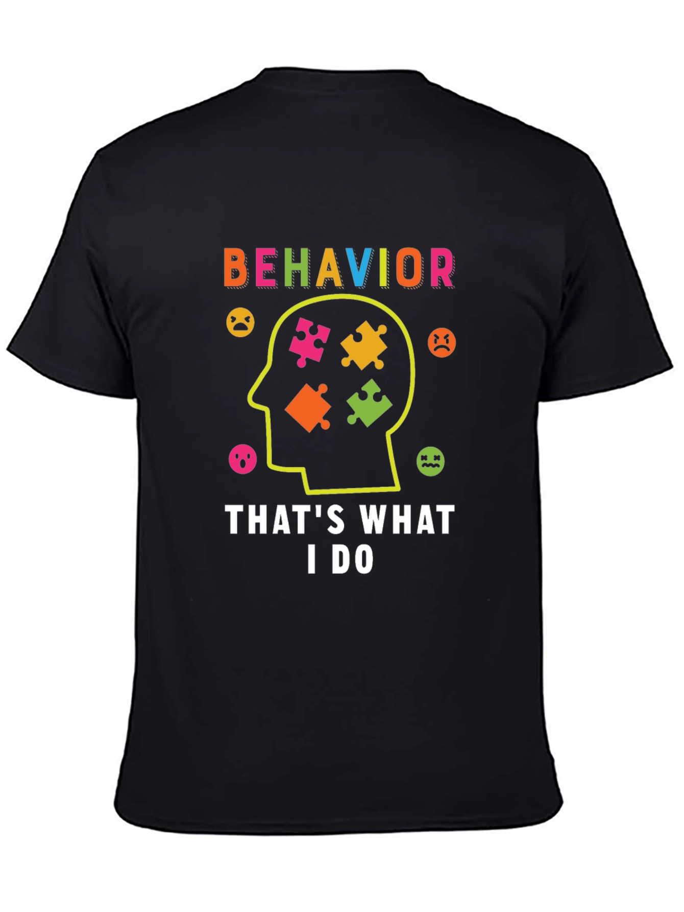 Behavior Analyst T-Shirt Autism Puzzle Piece