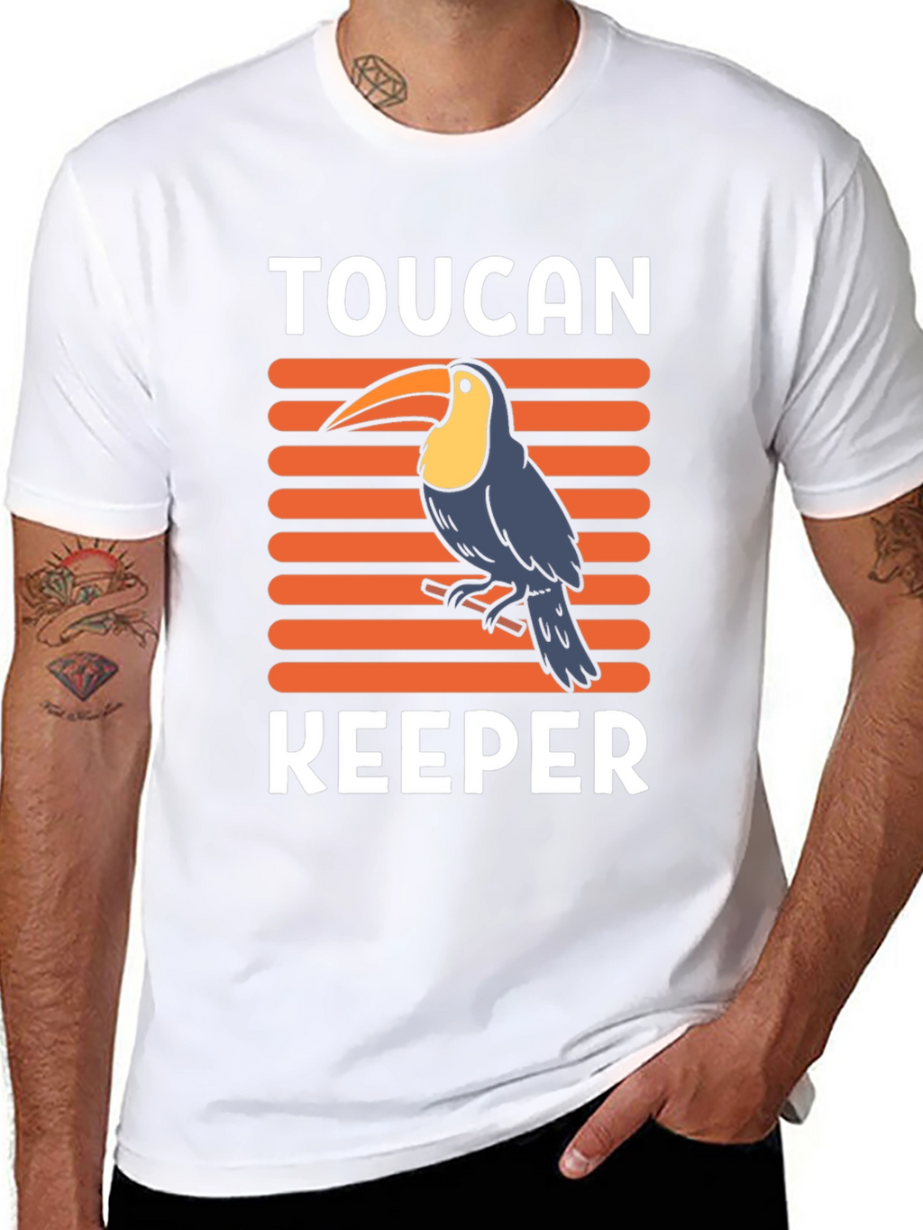 Toucan Keeper Graphic T-Shirt