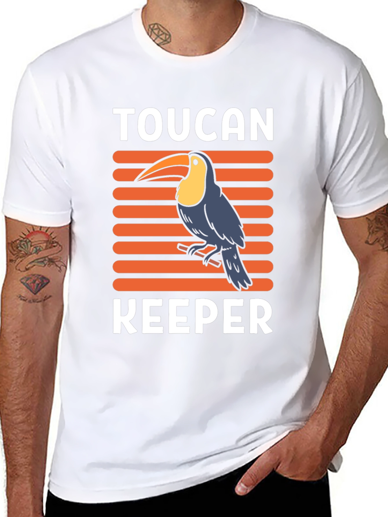 Toucan Keeper Graphic T-Shirt