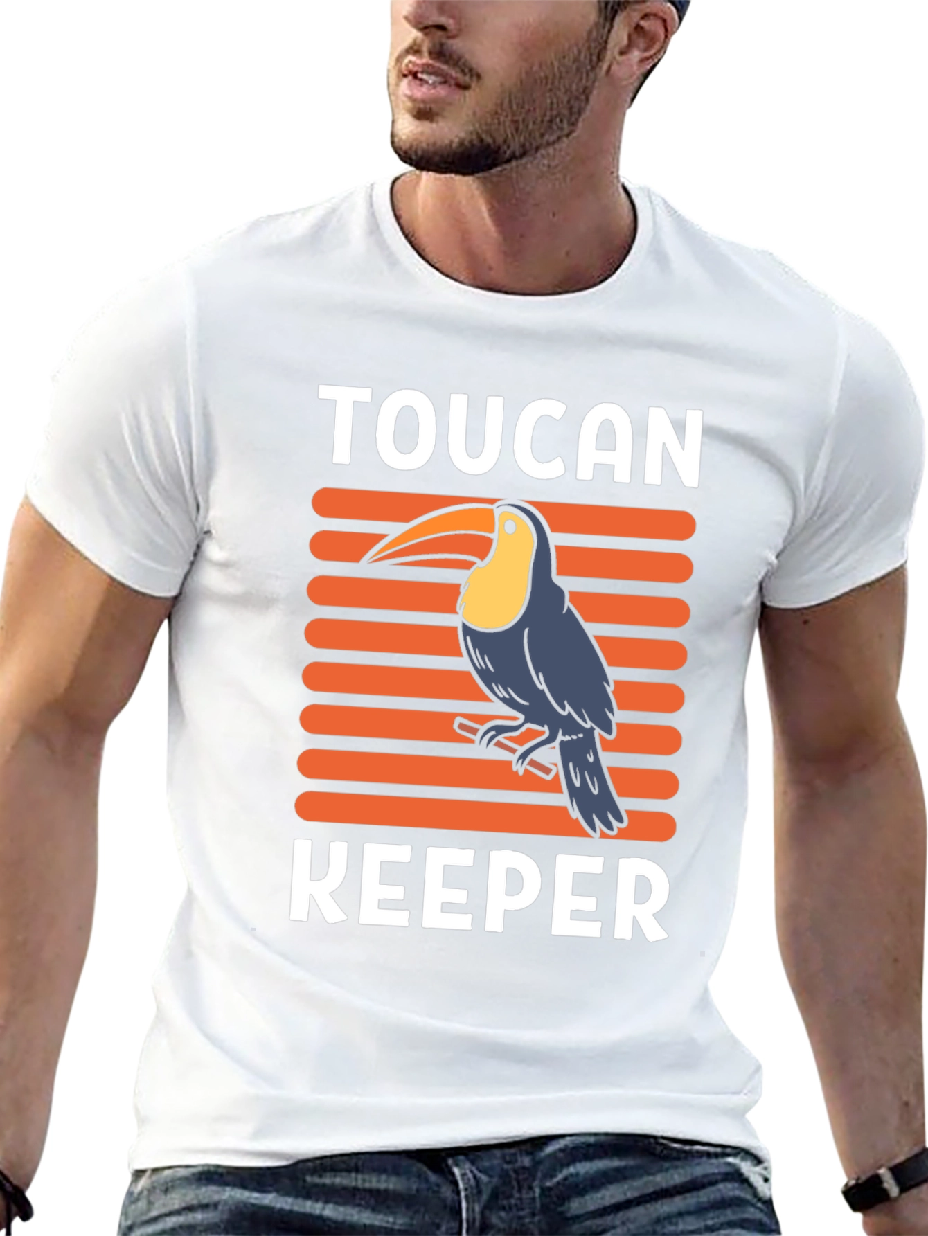 Toucan Keeper Graphic T-Shirt