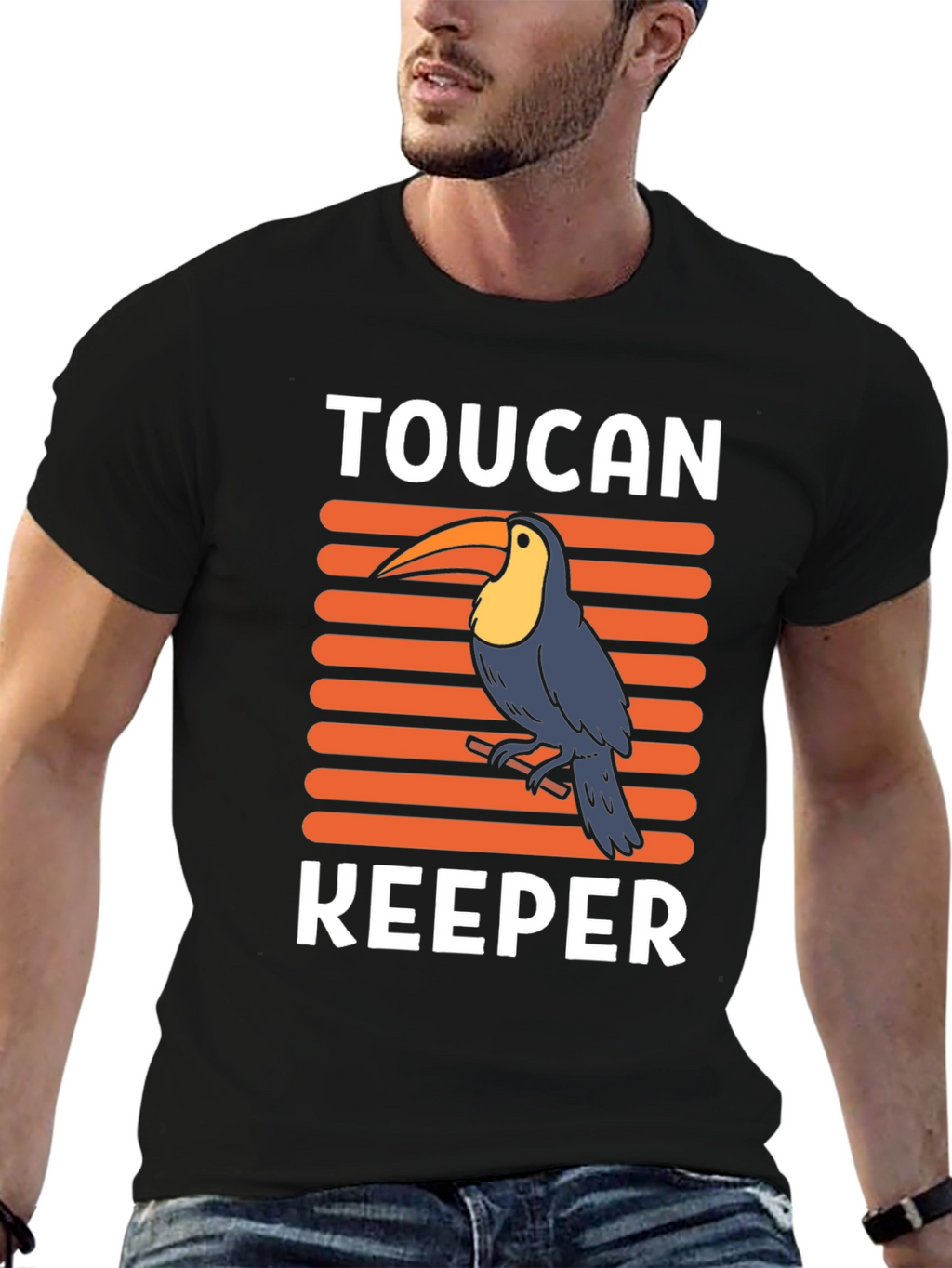 Toucan Keeper Graphic T-Shirt