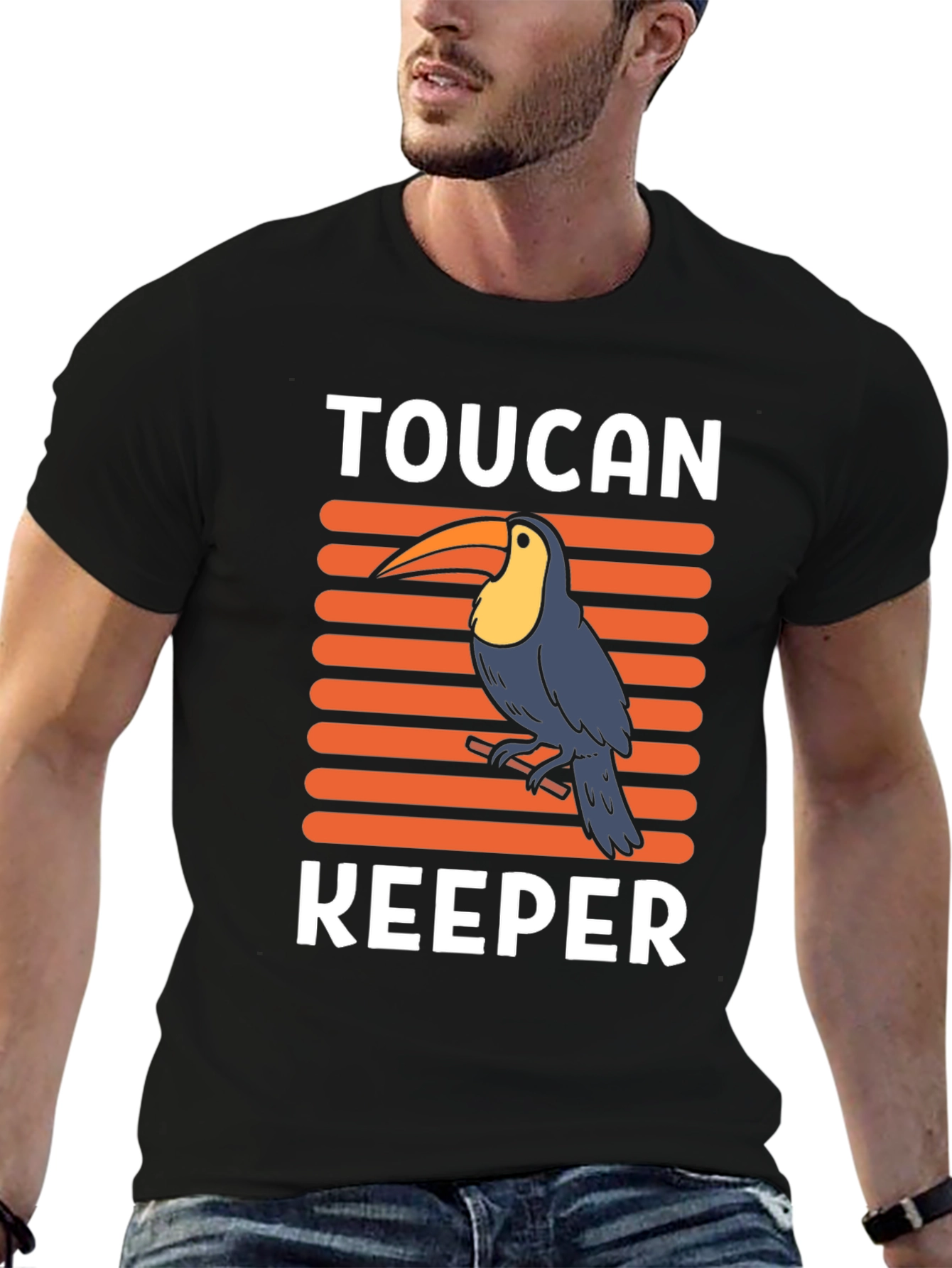 Toucan Keeper Graphic T-Shirt