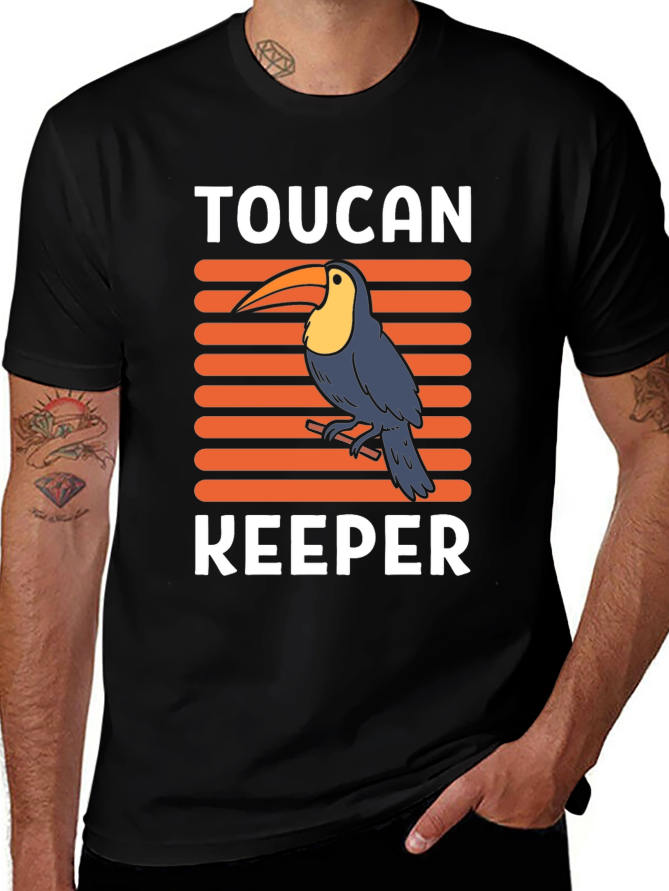 Toucan Keeper Graphic T-Shirt