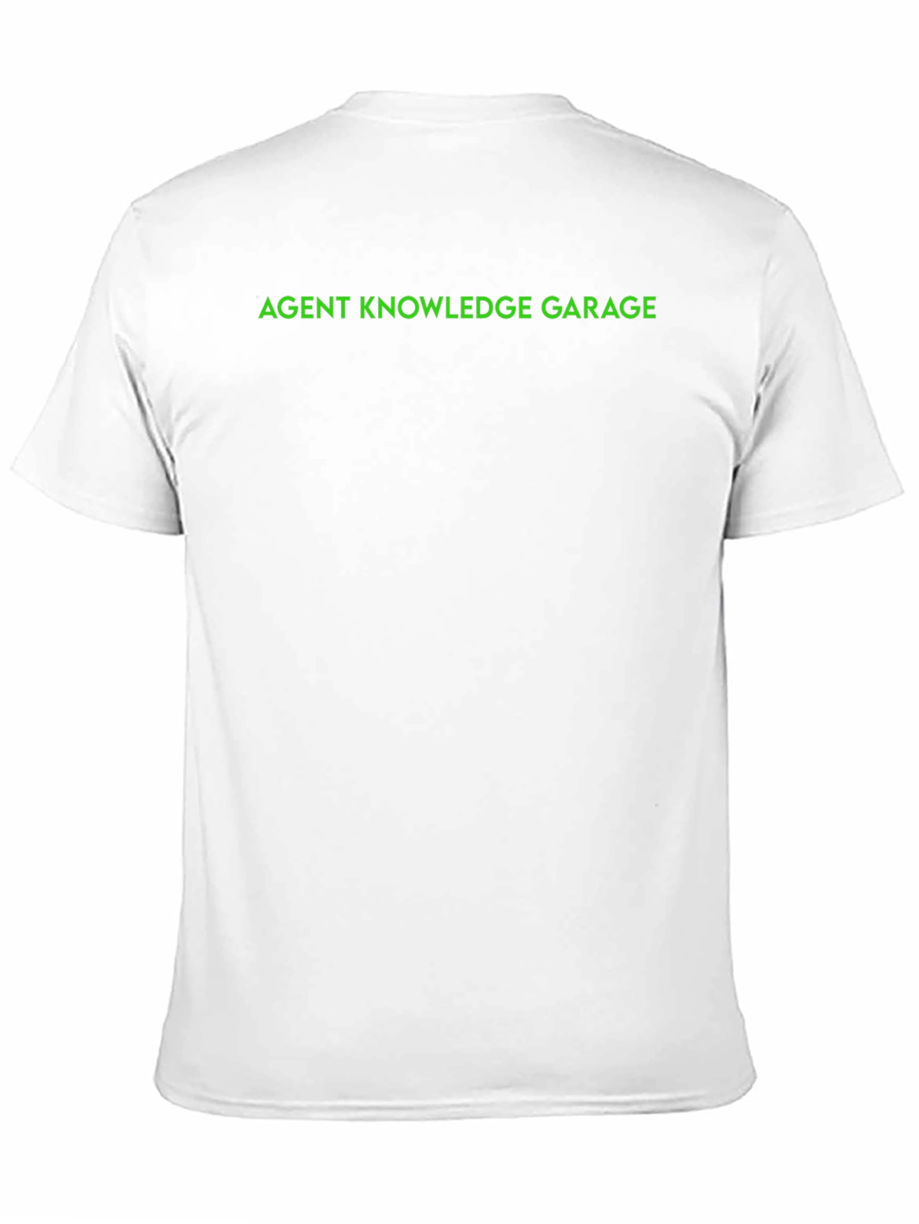 Agent Knowledge Garage Tee - Black