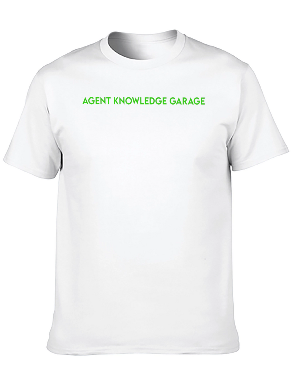 Agent Knowledge Garage Tee - Black