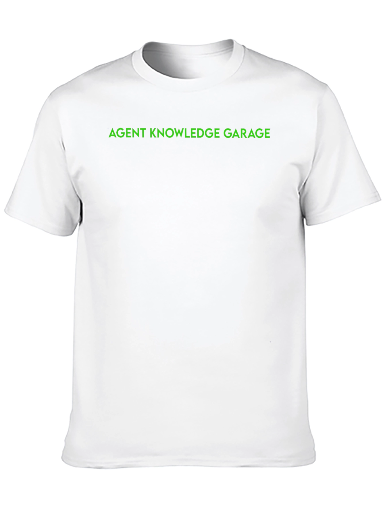 Agent Knowledge Garage Tee - Black