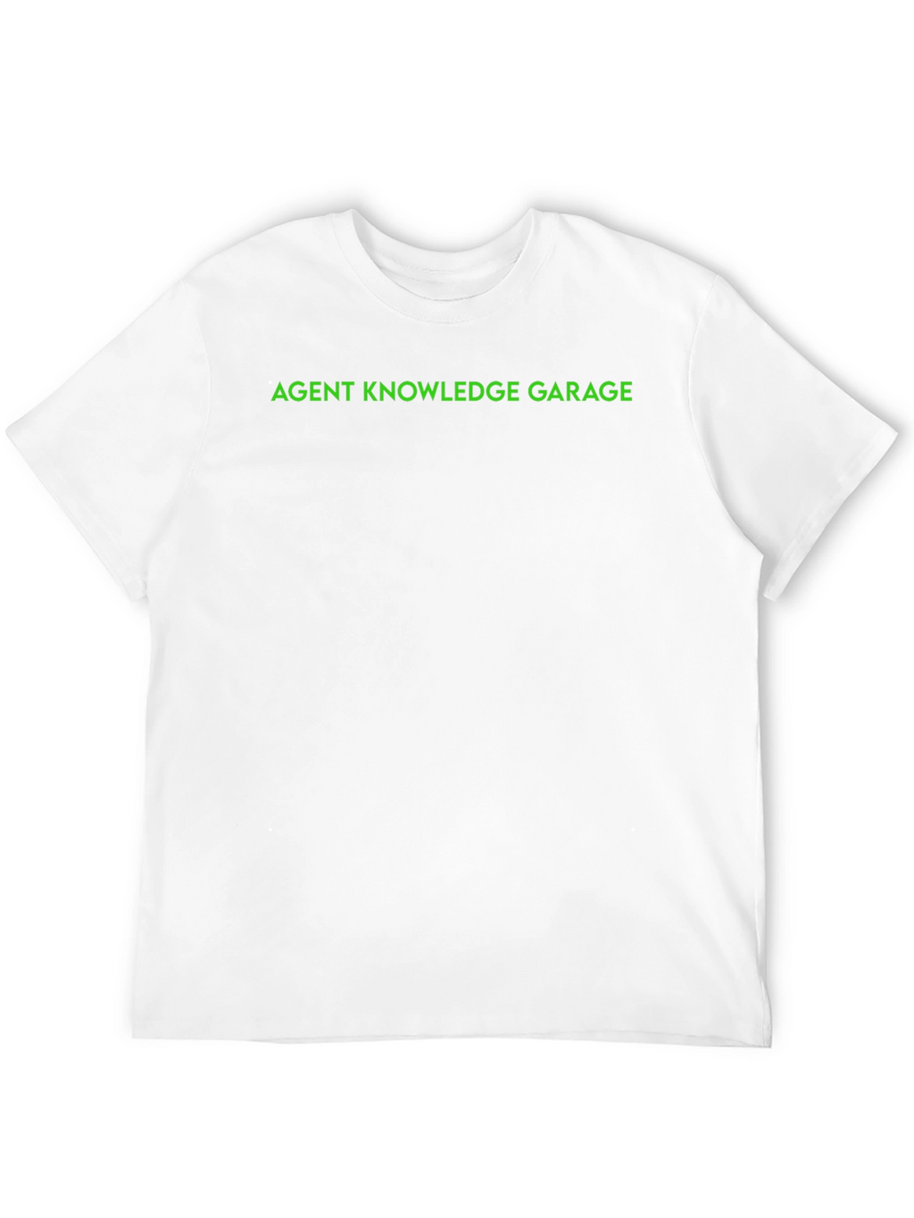 Agent Knowledge Garage Tee - Black