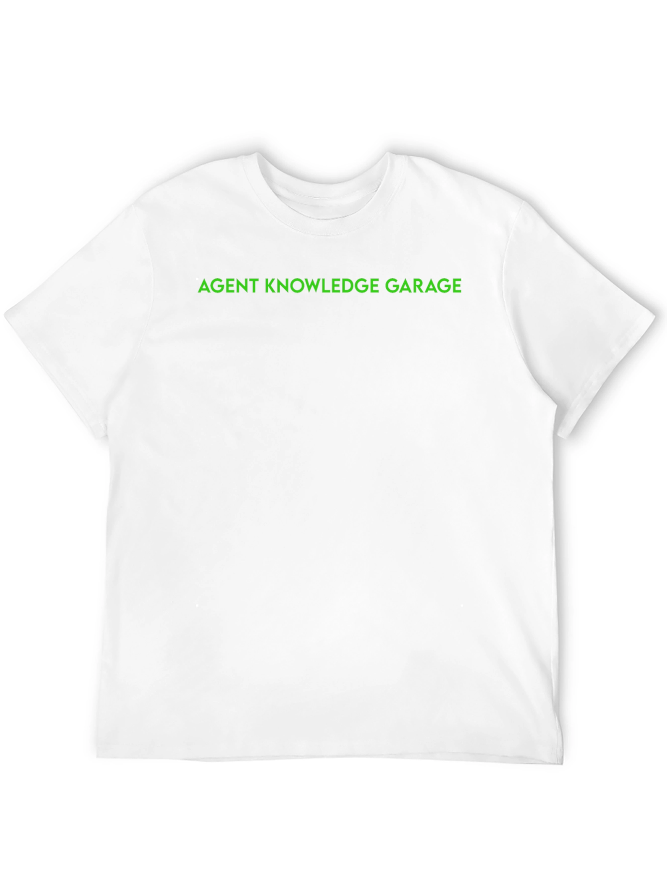 Agent Knowledge Garage Tee - Black