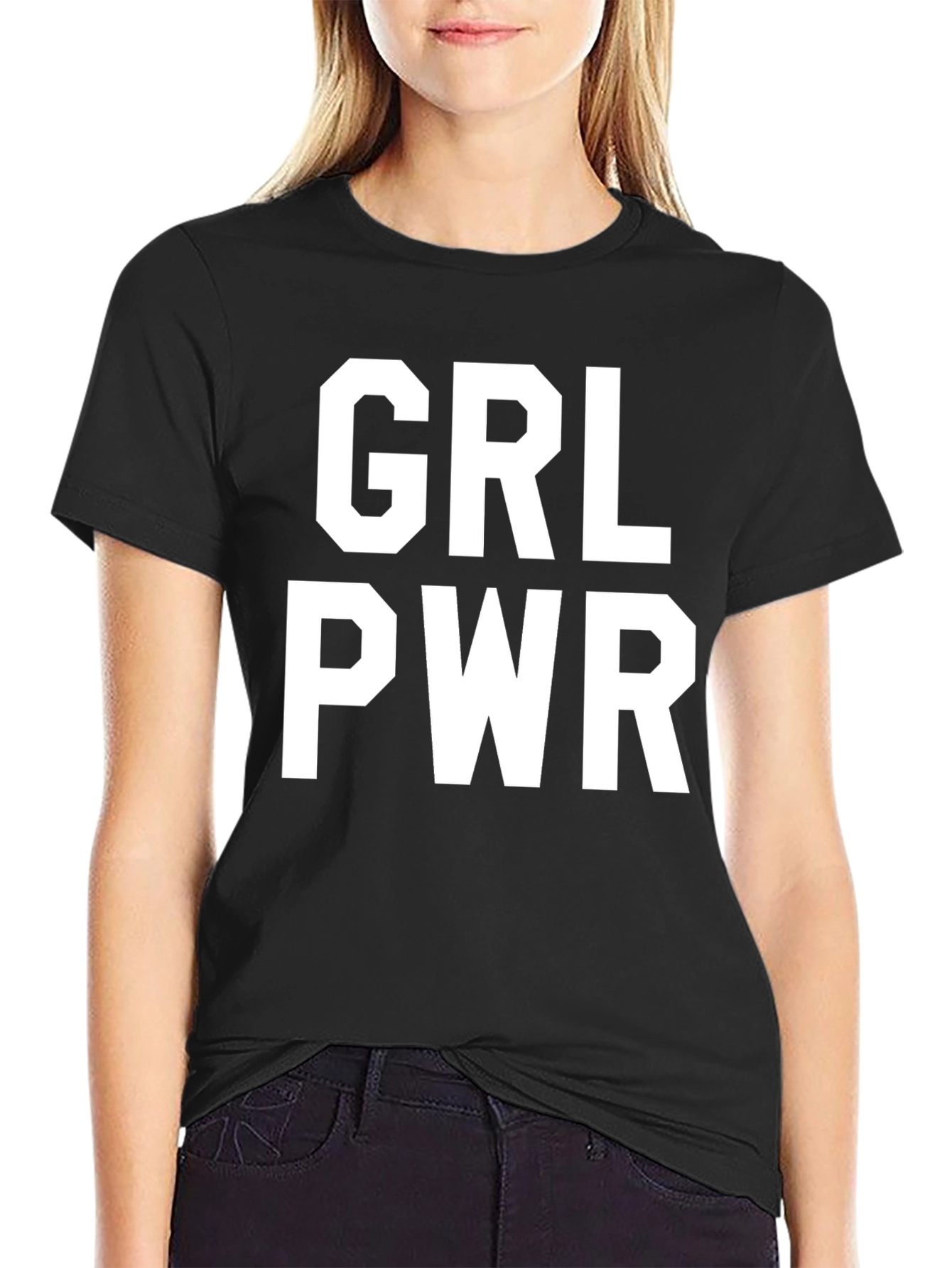 GRL PWR Graphic Tee - Empowering Womens T-Shirt