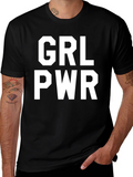 GRL PWR Graphic Tee - Empowering Womens T-Shirt