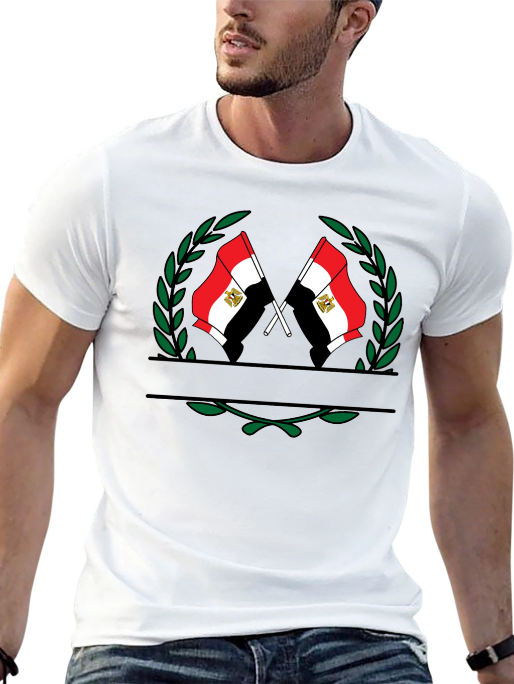 Egypt Flag T-Shirt - Classic Graphic Tee