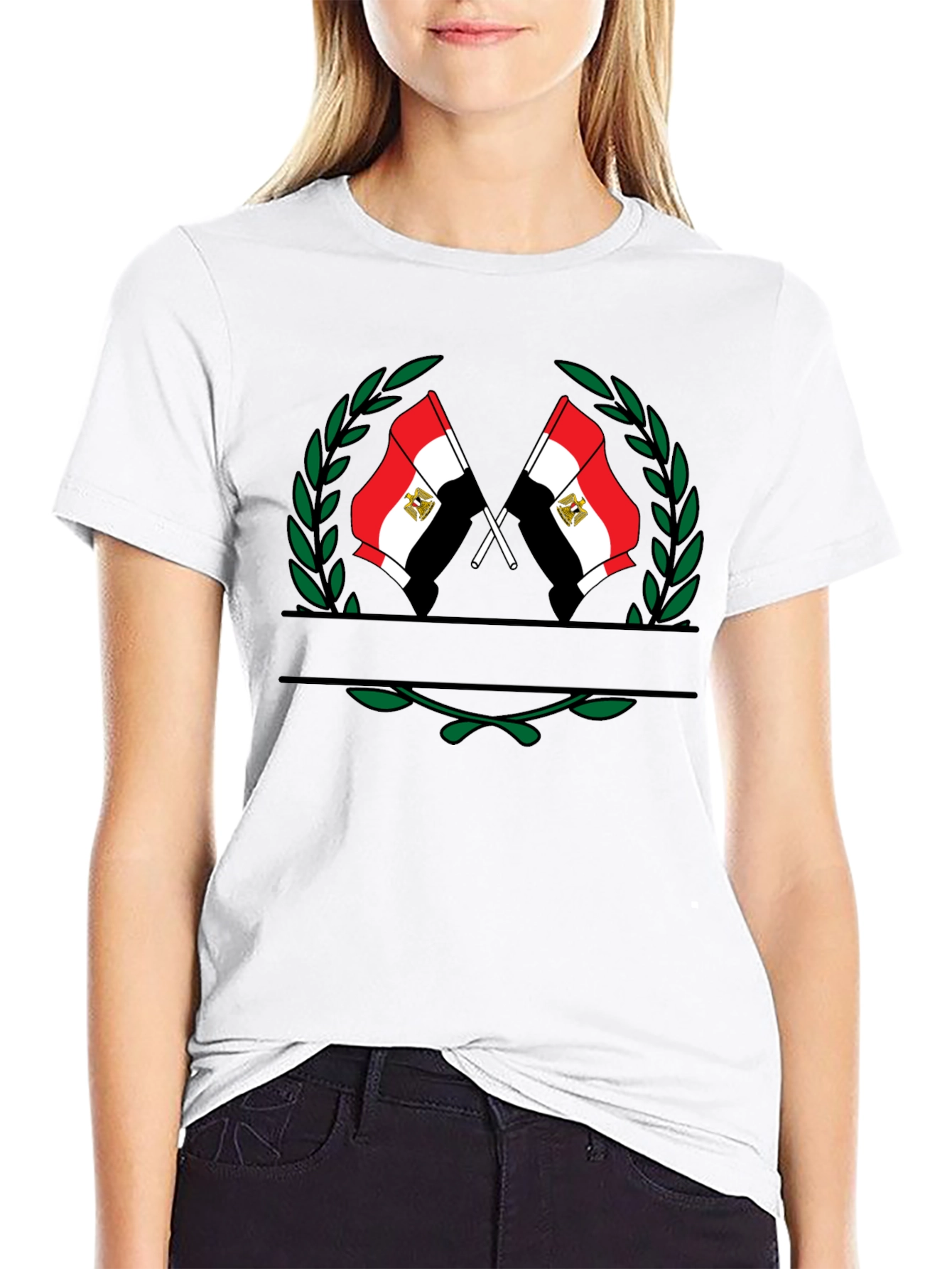 Egypt Flag T-Shirt - Classic Graphic Tee