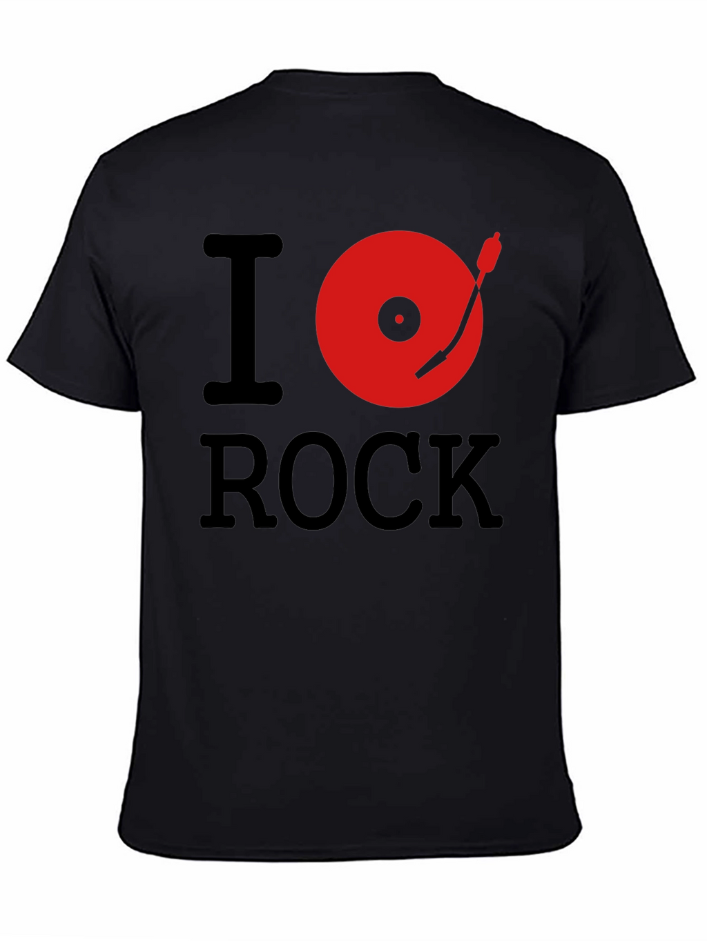I Love Rock Music Graphic T-Shirt
