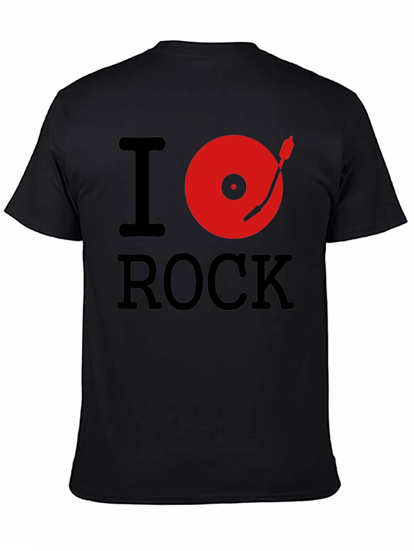 I Love Rock Music Graphic T-Shirt