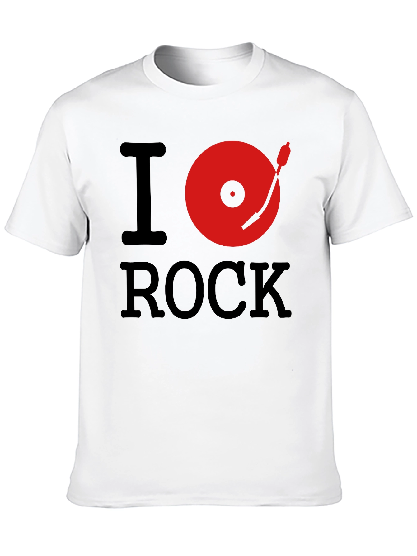 I Love Rock Music Graphic T-Shirt