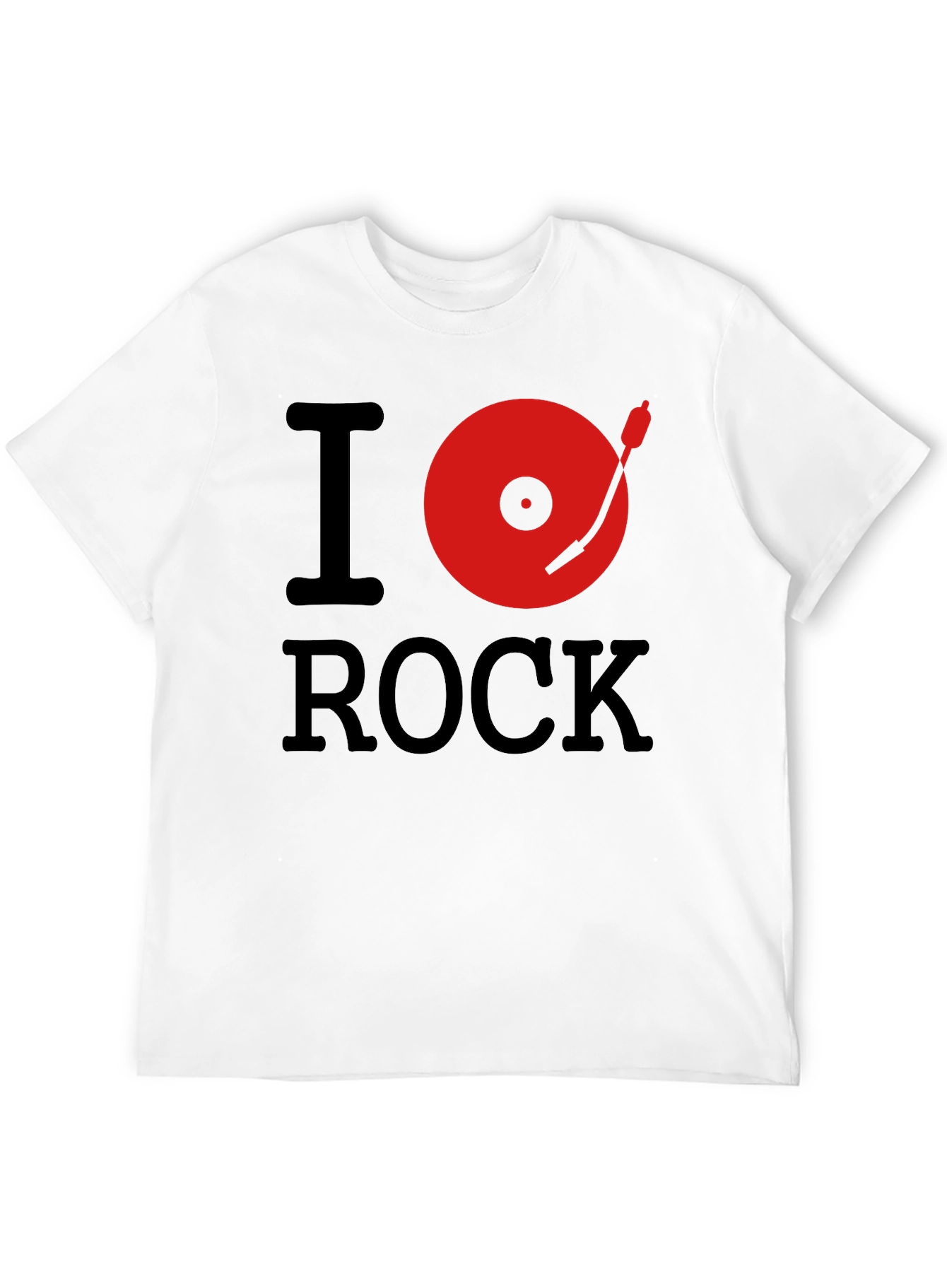 I Love Rock Music Graphic T-Shirt