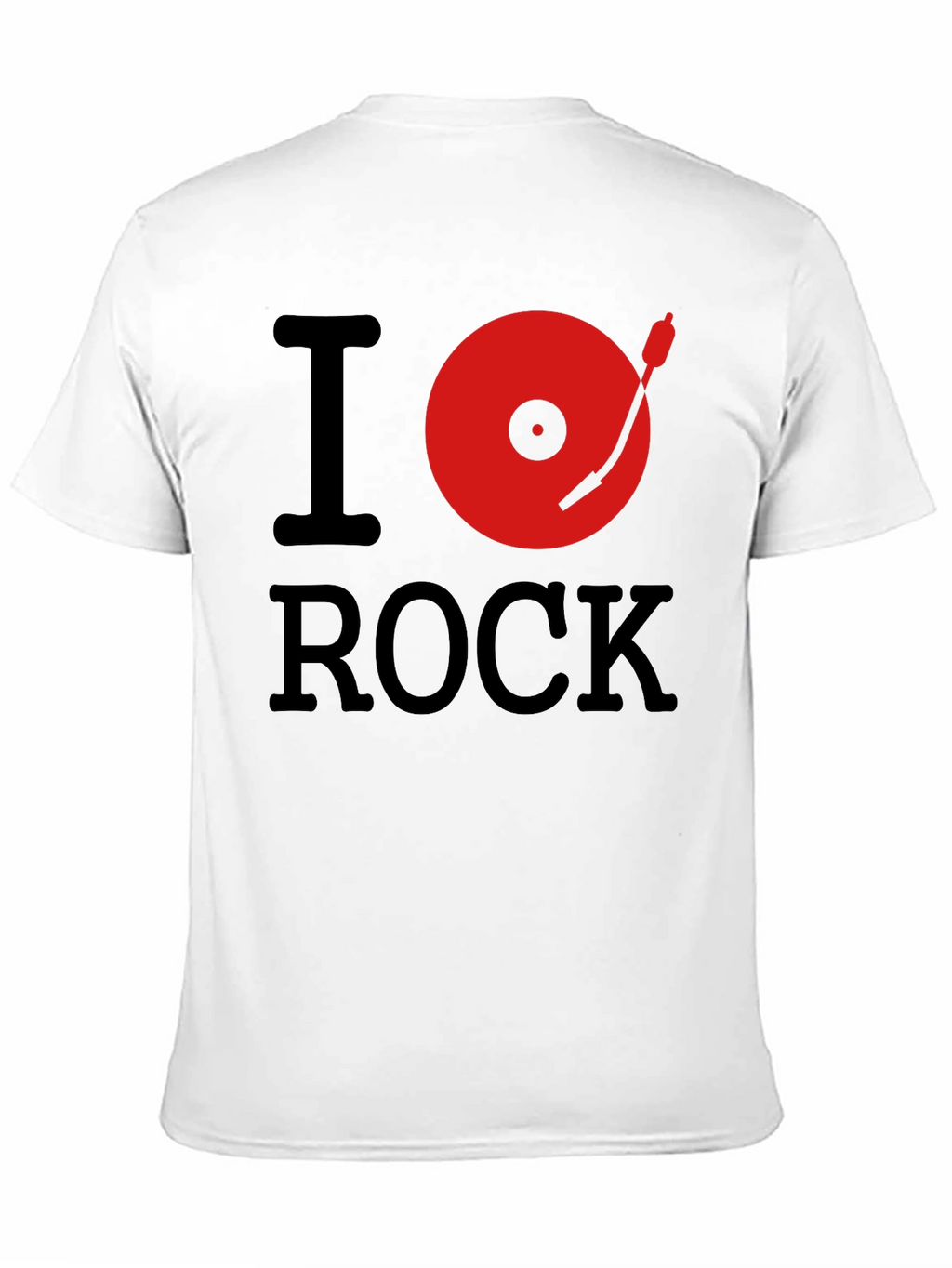 I Love Rock Music Graphic T-Shirt