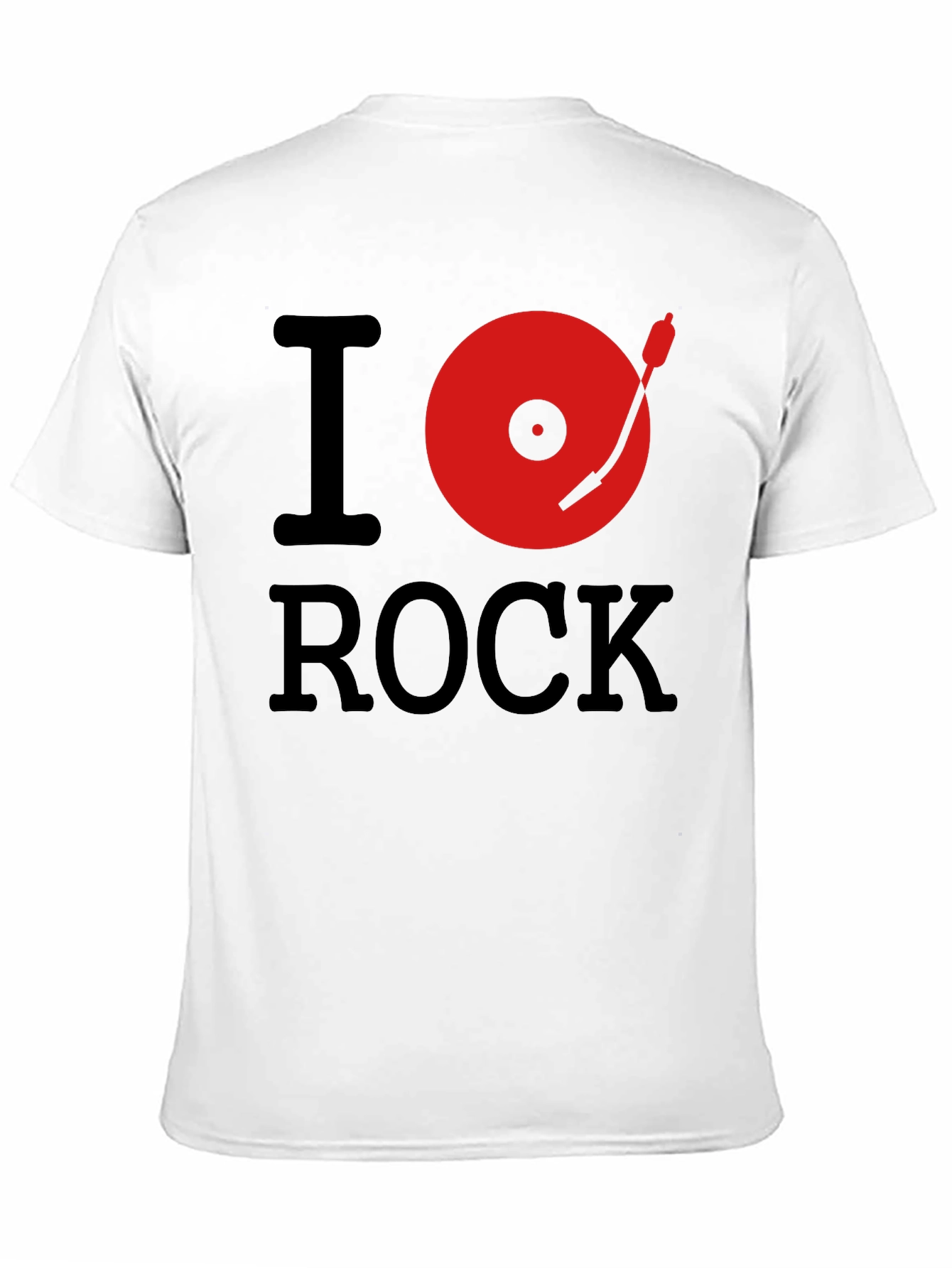 I Love Rock Music Graphic T-Shirt