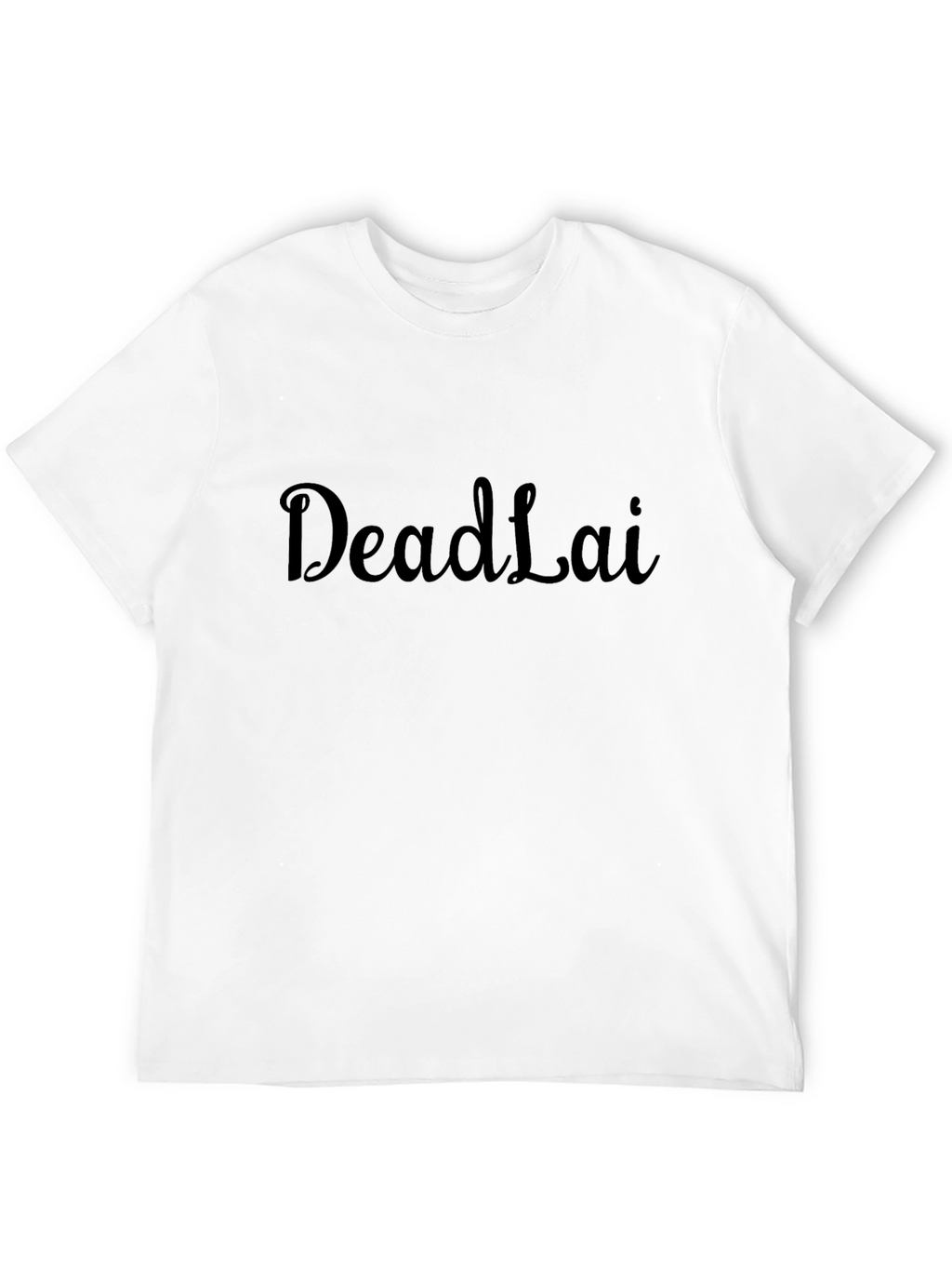 DeadLai Black Graphic Tee - Classic Fit