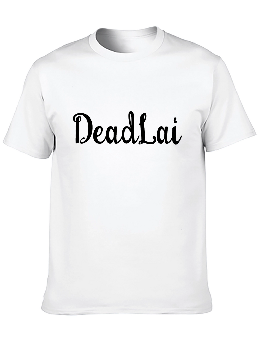 DeadLai Black Graphic Tee - Classic Fit