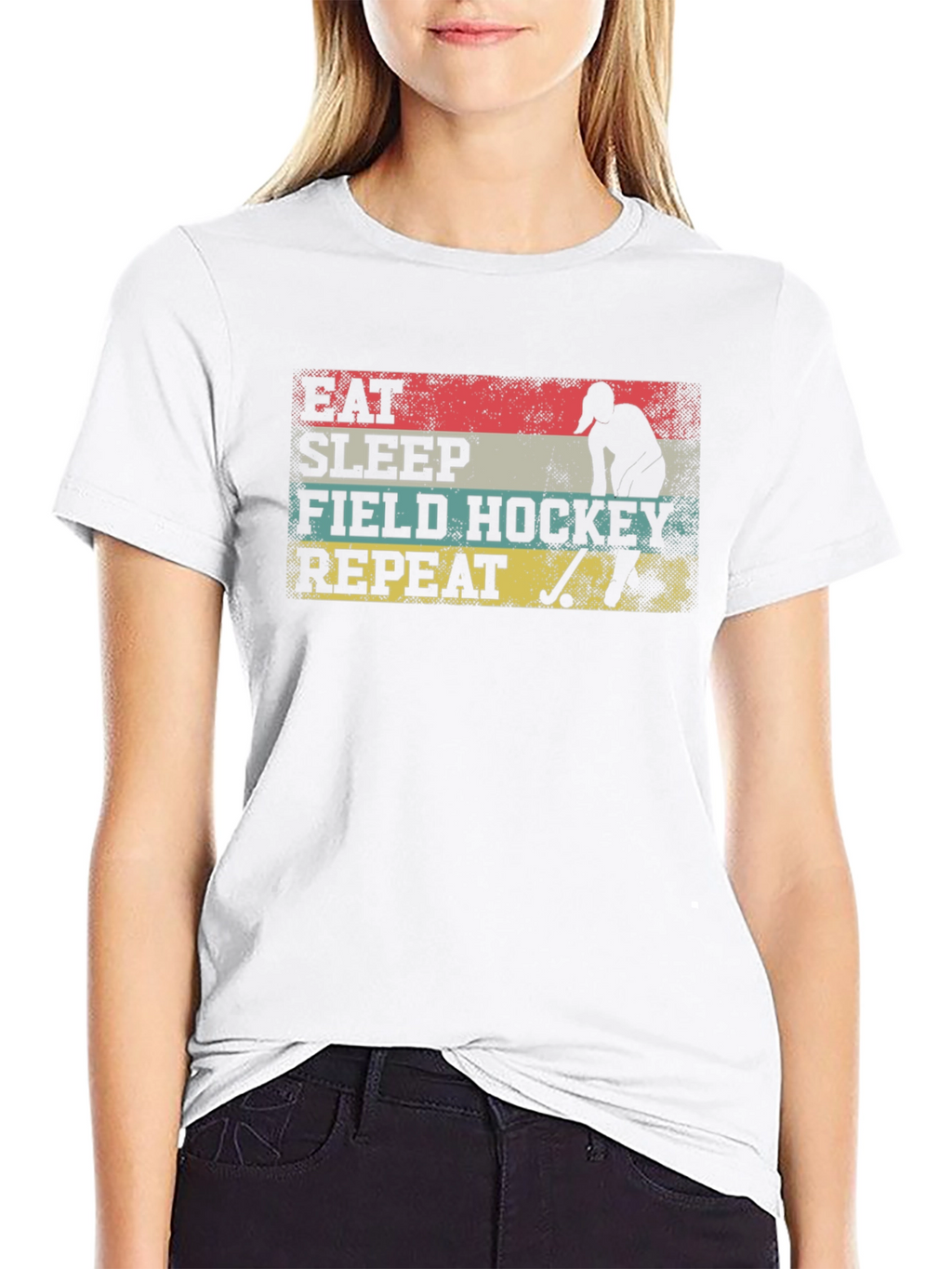 Eat Sleep Field Hockey Repeat T-Shirt