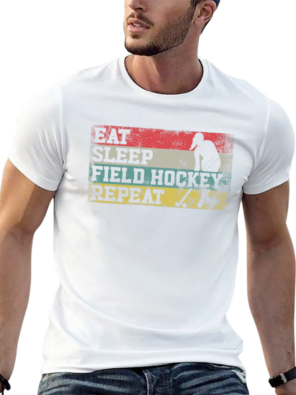 Eat Sleep Field Hockey Repeat T-Shirt