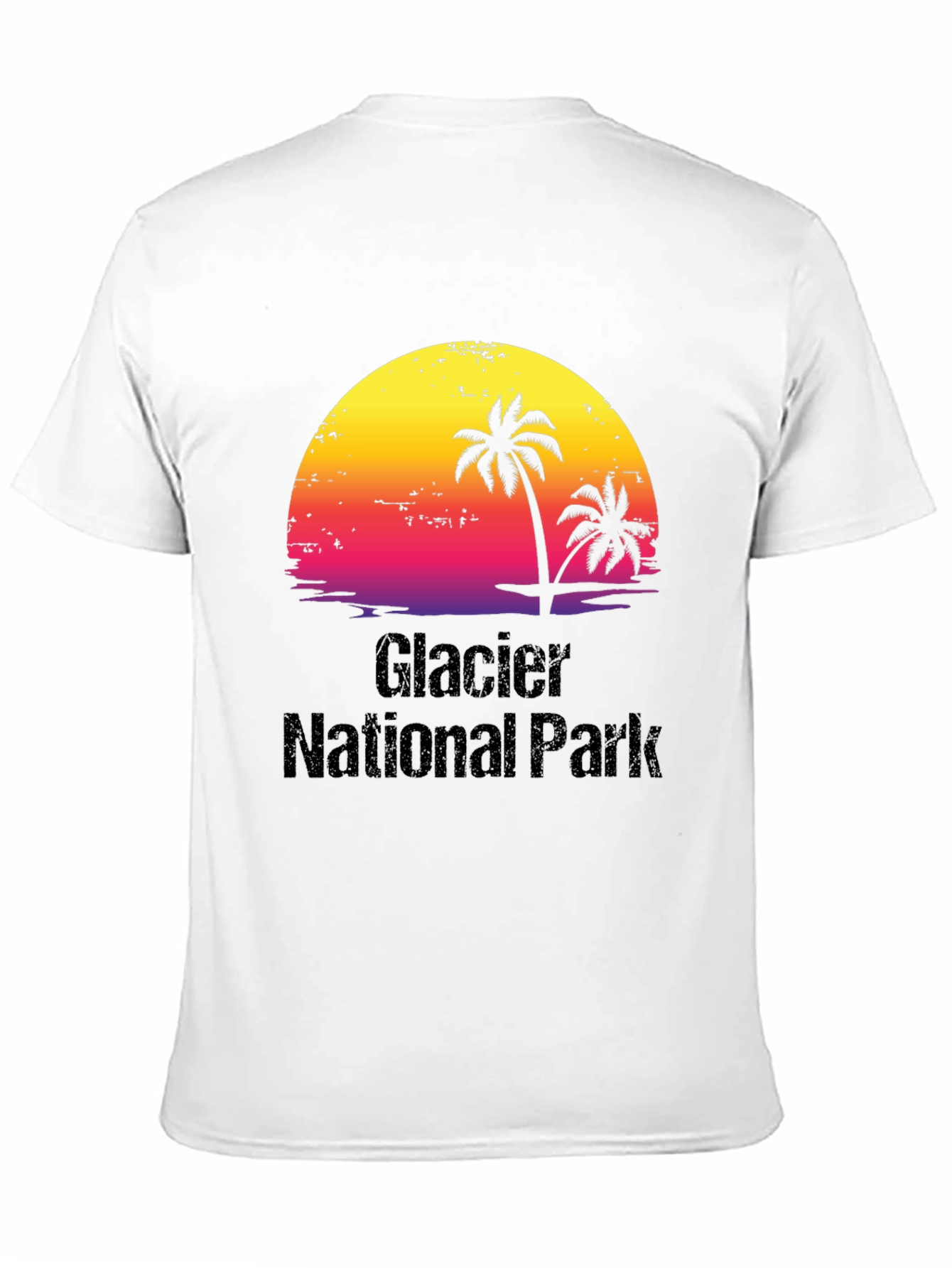 Glacier National Park Graphic T-Shirt