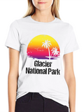 Glacier National Park Graphic T-Shirt