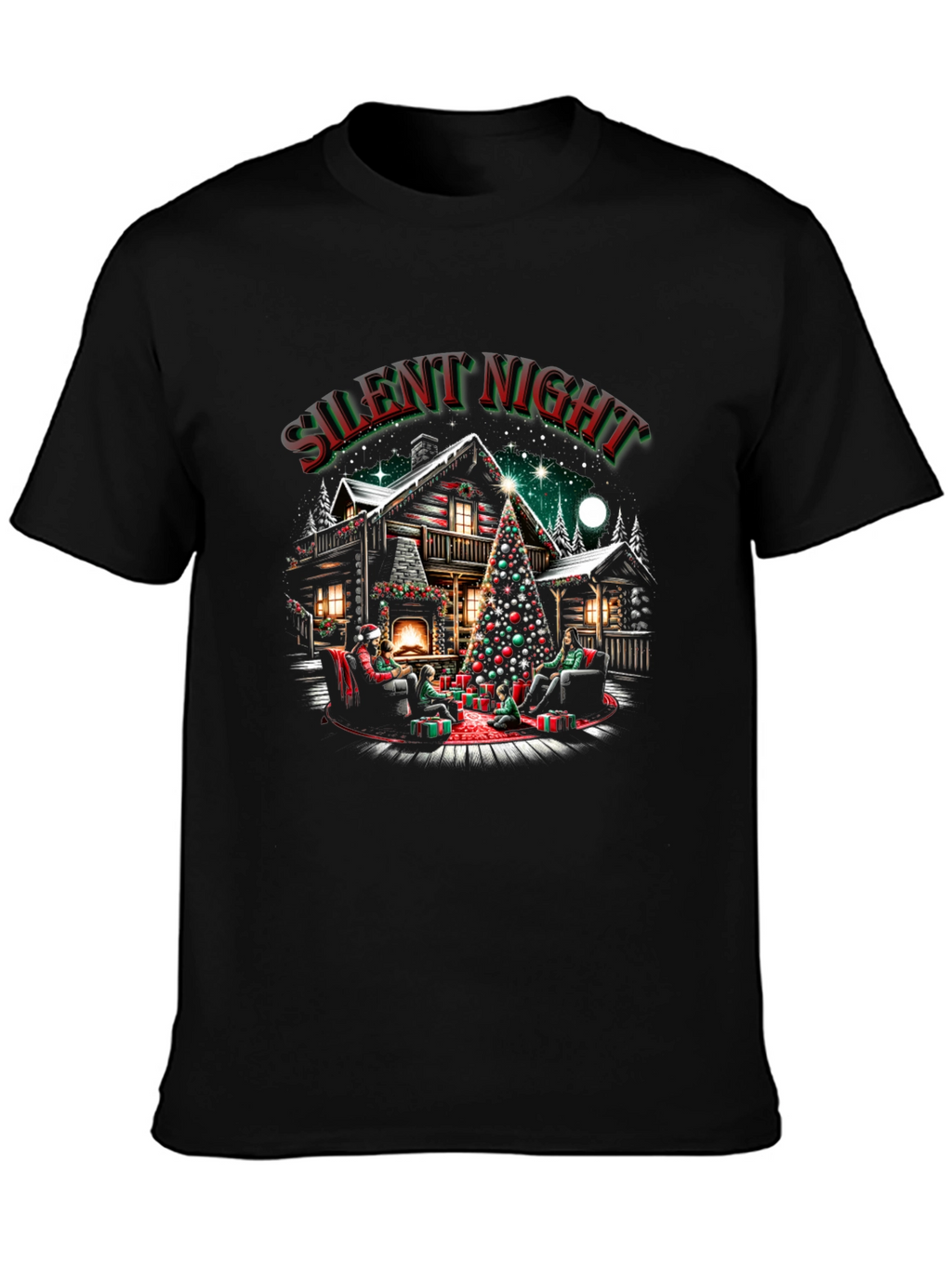 Silent Night Christmas T-Shirt