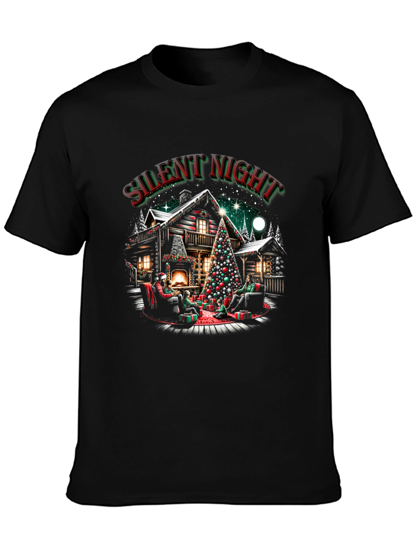 Silent Night Christmas T-Shirt