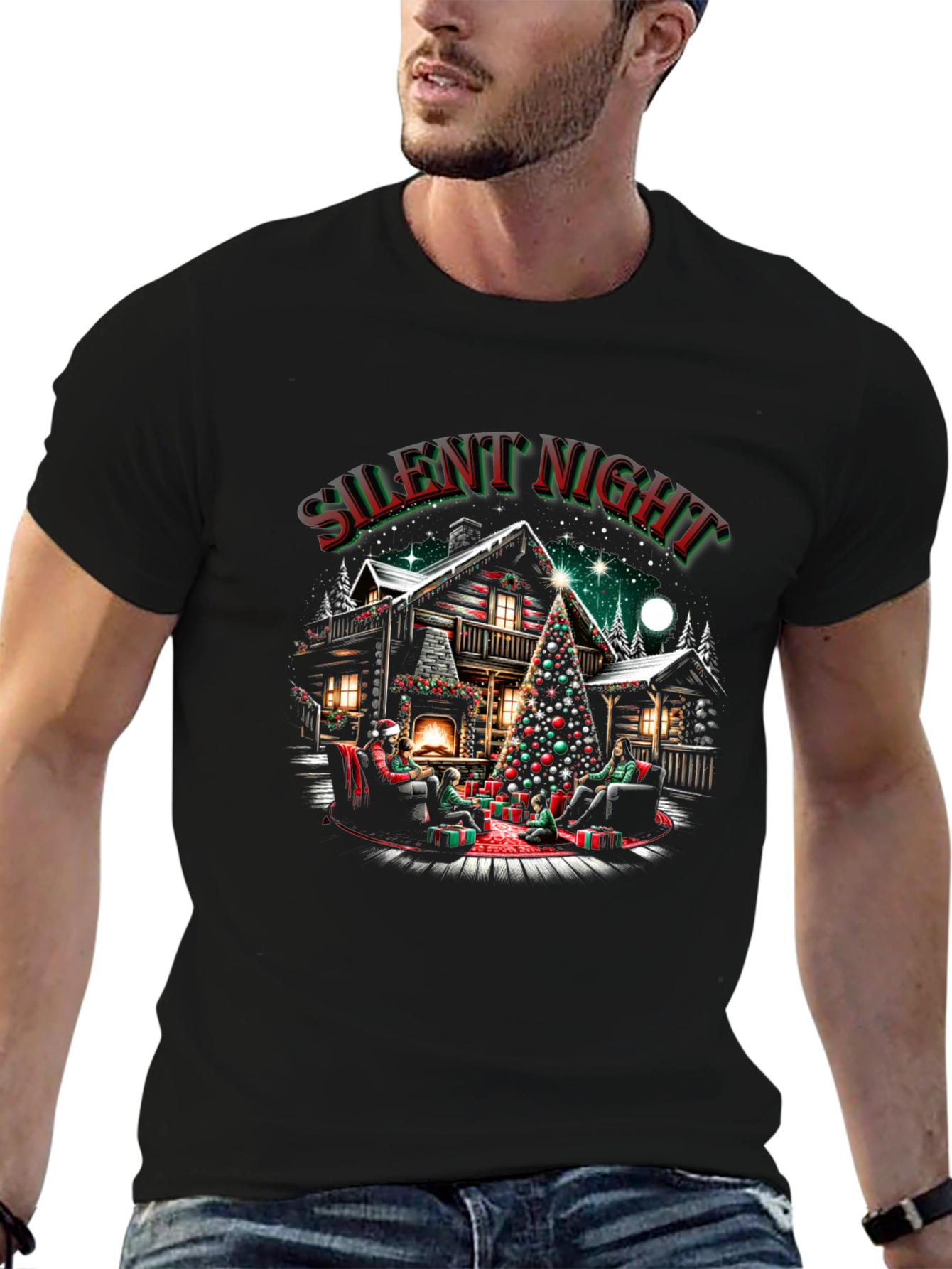 Silent Night Christmas T-Shirt