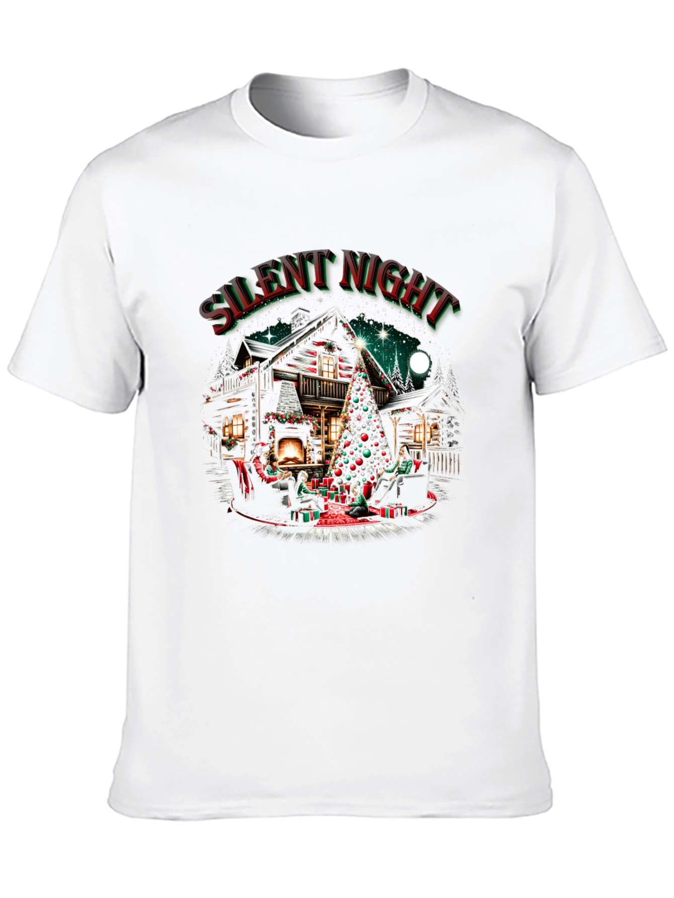 Silent Night Christmas T-Shirt