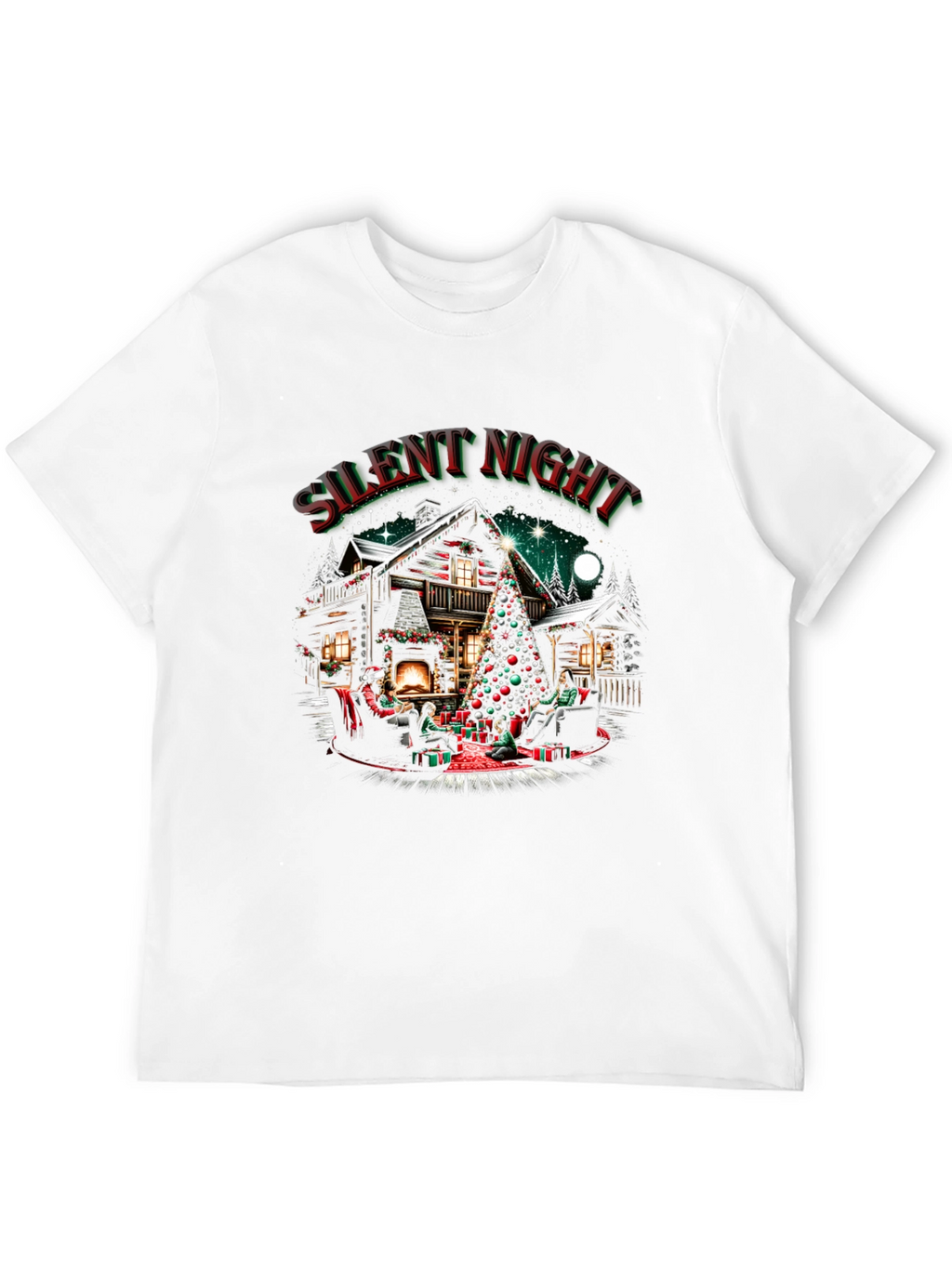 Silent Night Christmas T-Shirt
