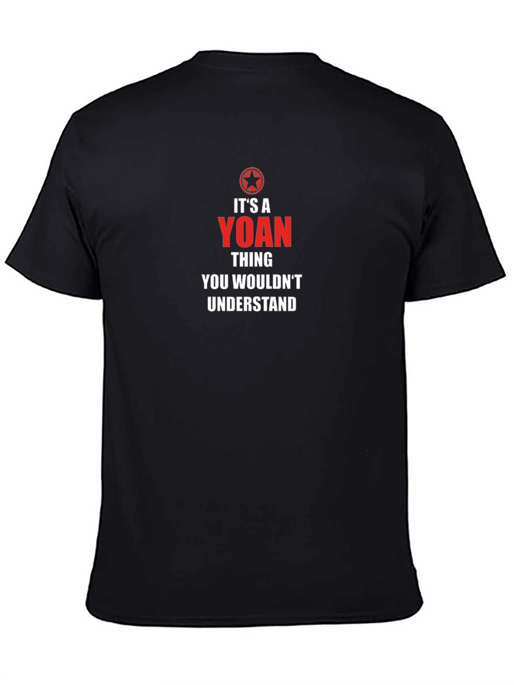 Its a Yoan Thing - Black Graphic Tee