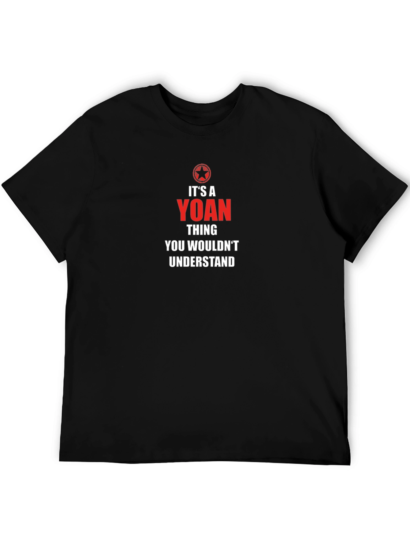 Its a Yoan Thing - Black Graphic Tee