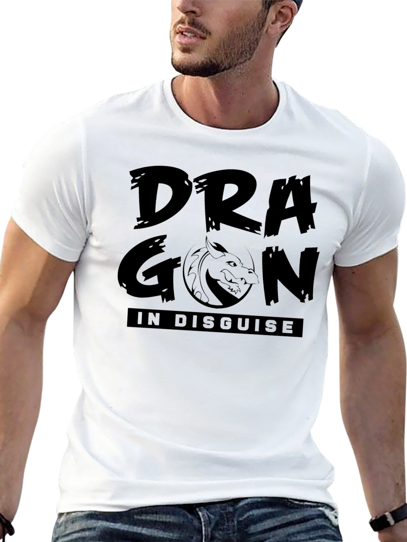 Dragon in Disguise Graphic T-Shirt