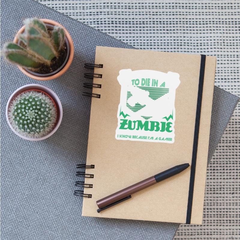 Zombie Apocalypse Gamer Funny Saying Gift