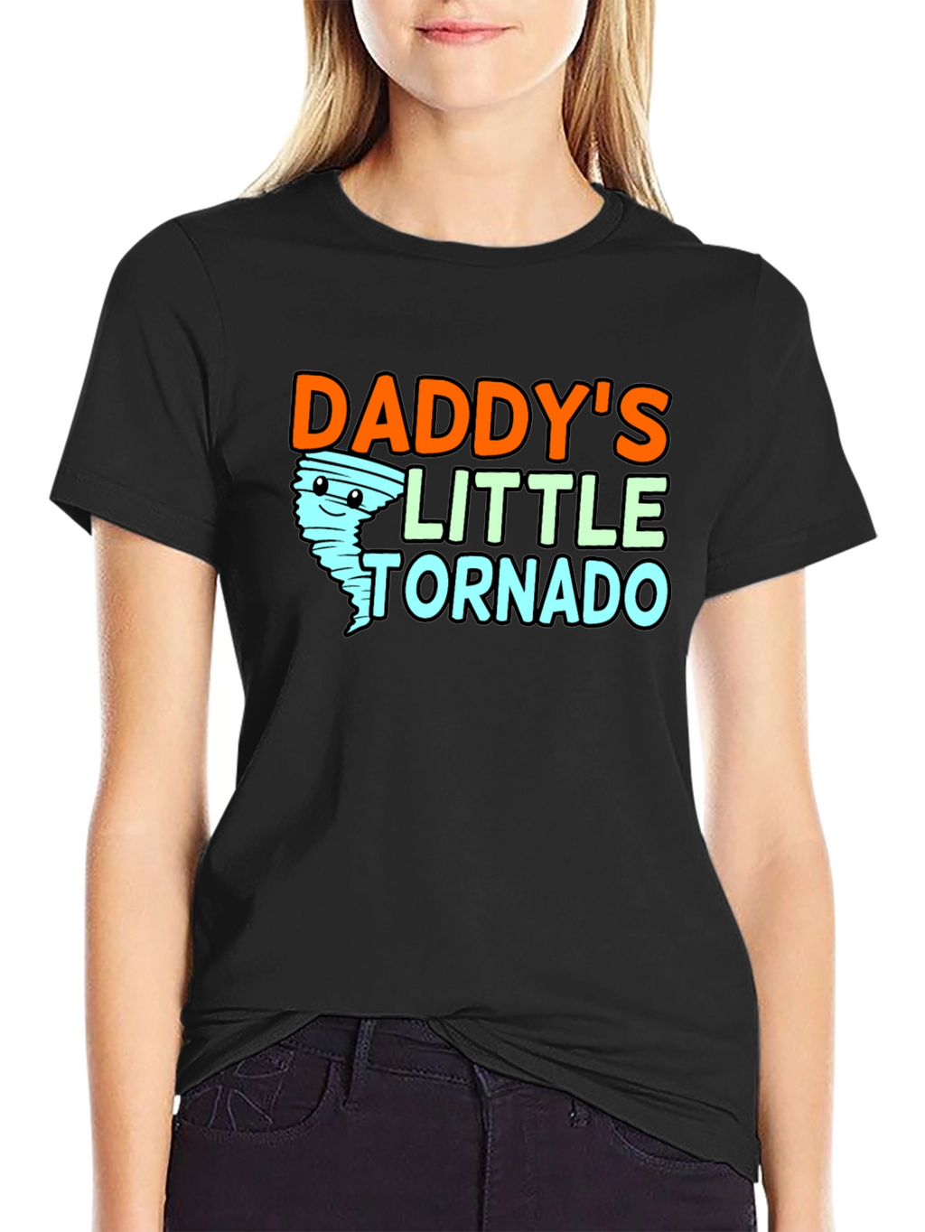 Daddys Little Tornado Graphic T-Shirt