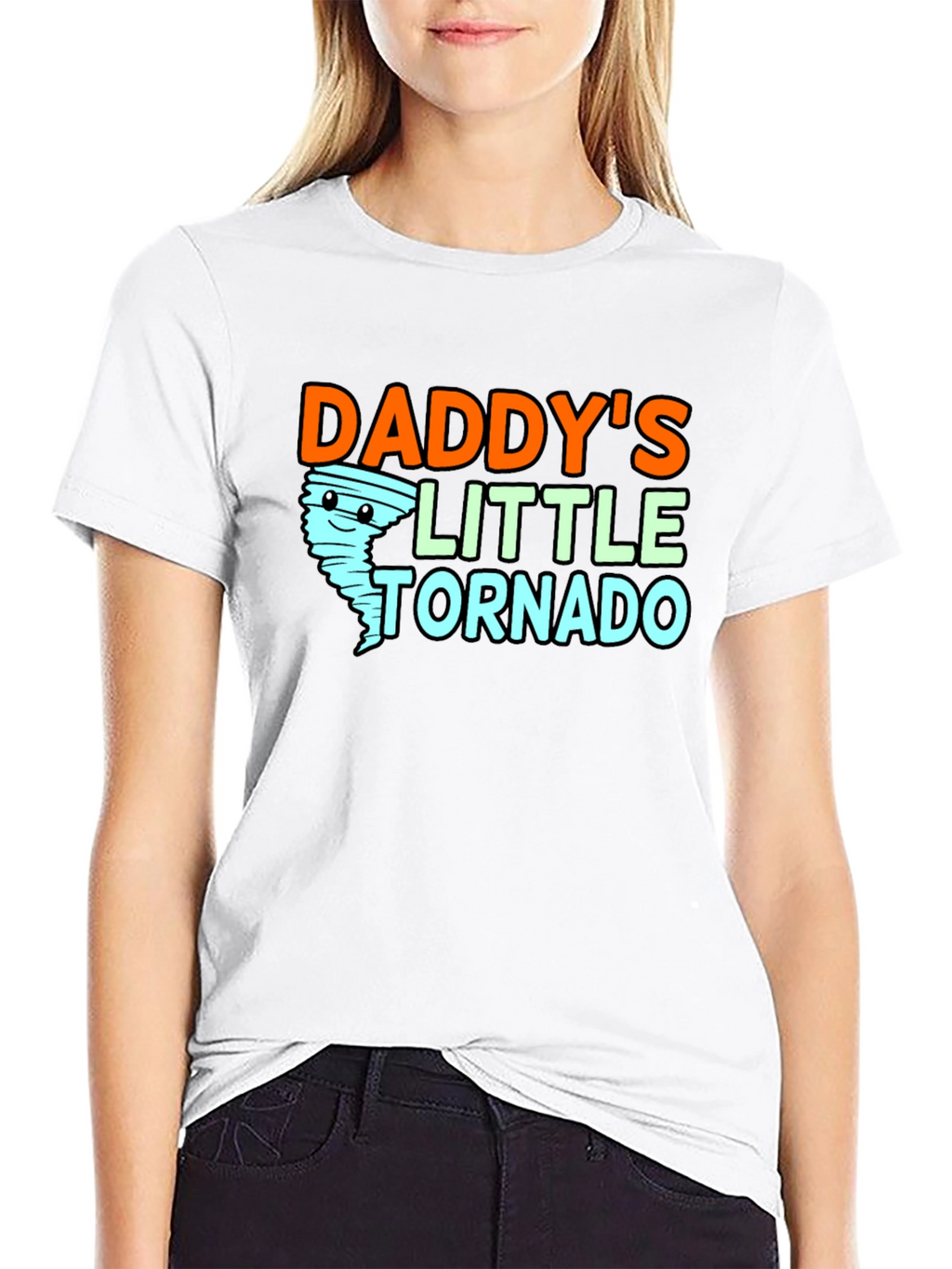Daddys Little Tornado Graphic T-Shirt