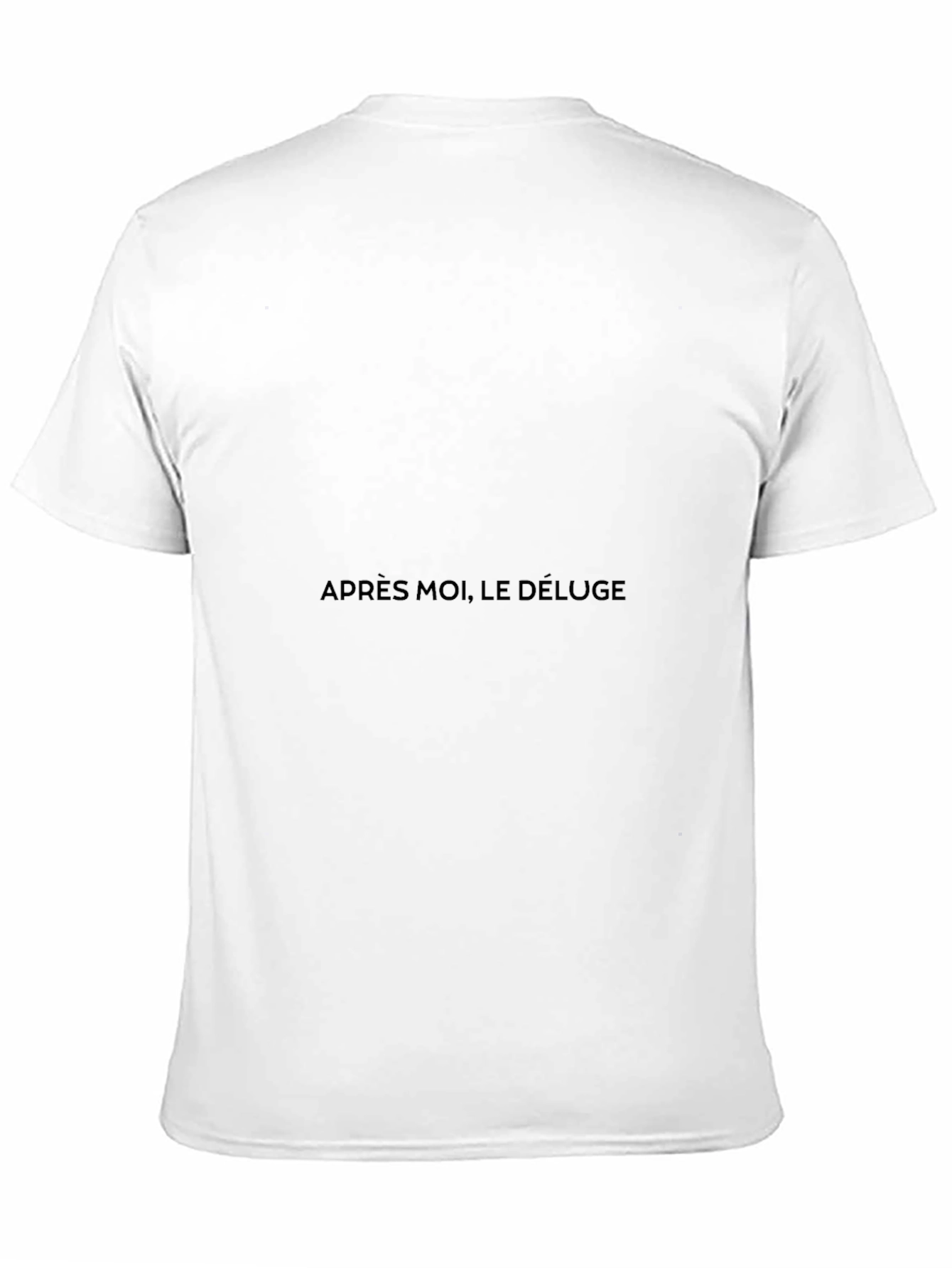 Après Moi Le Déluge Black T-Shirt