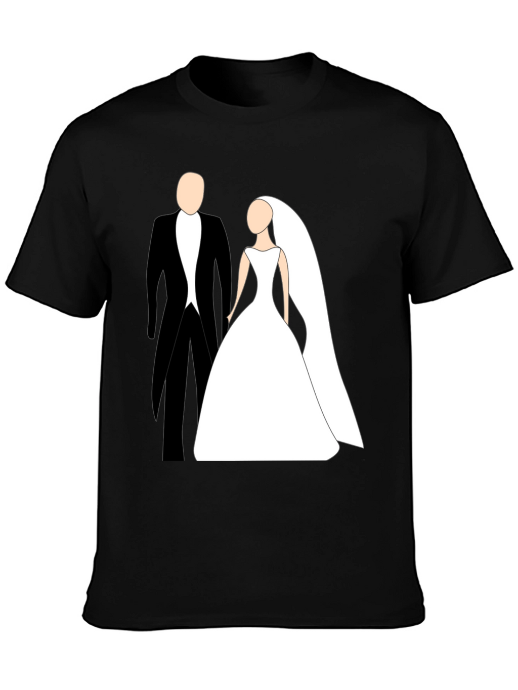 Bride & Groom Graphic Tee - Wedding Gift