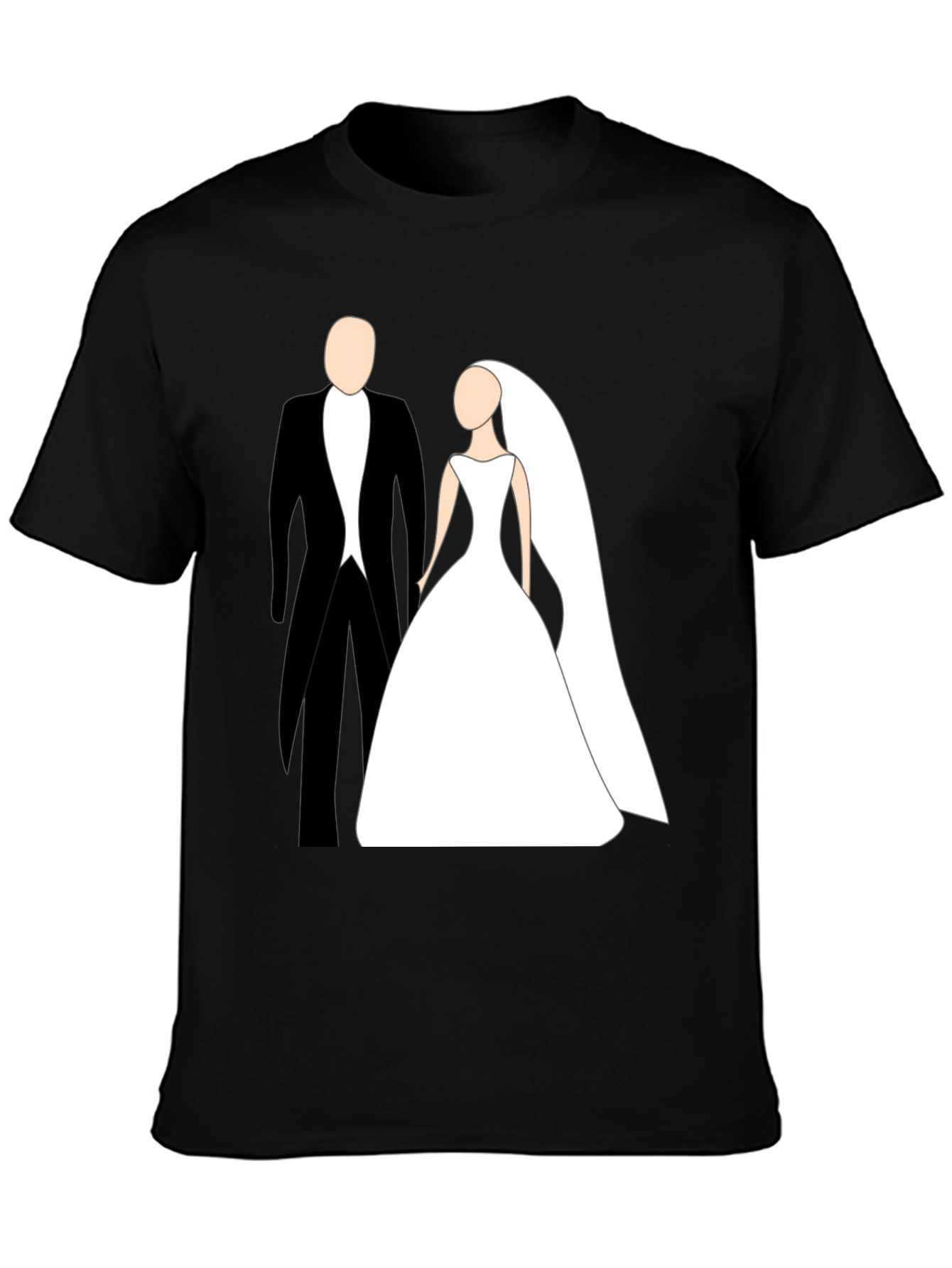 Bride & Groom Graphic Tee - Wedding Gift