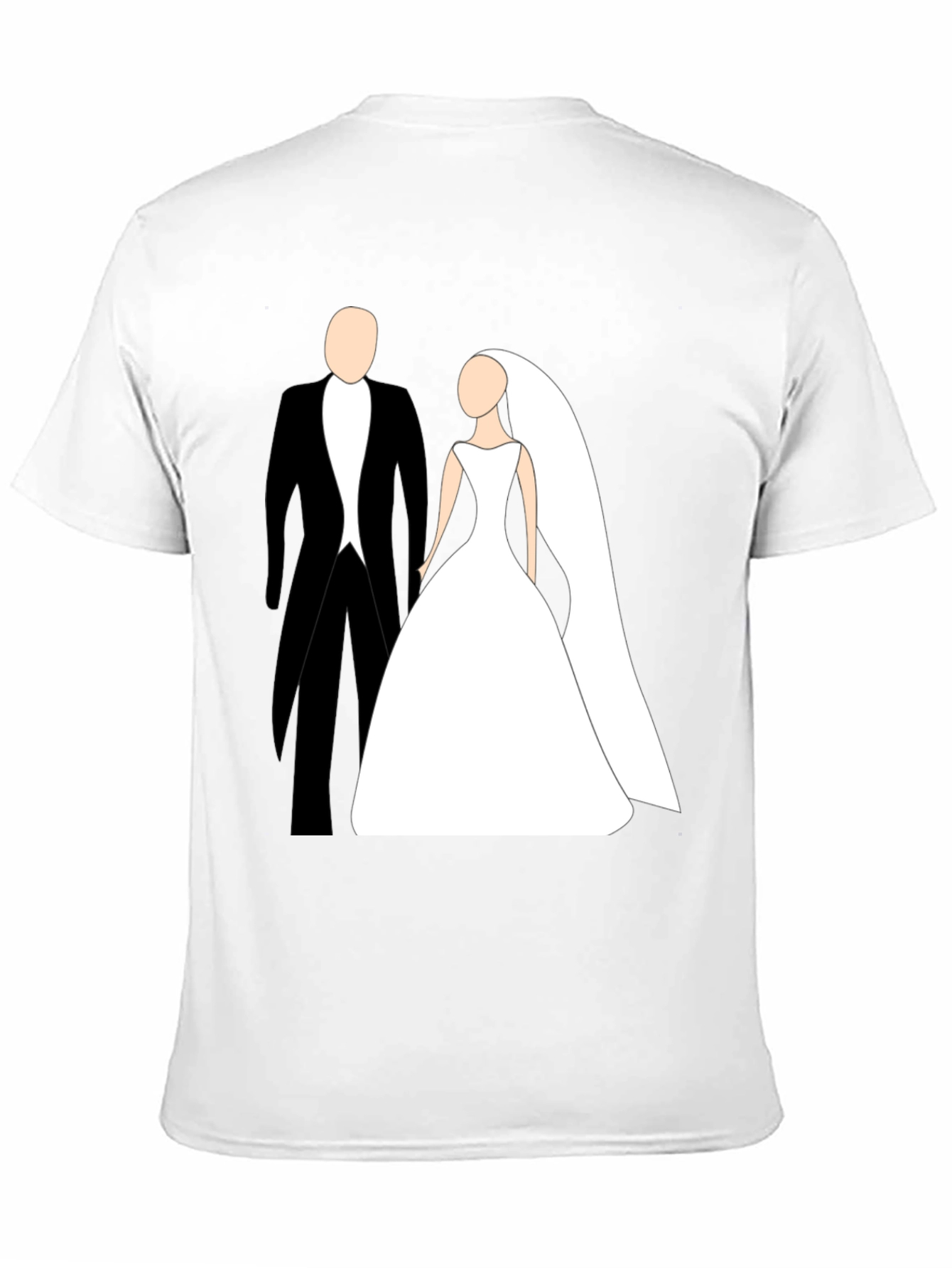 Bride & Groom Graphic Tee - Wedding Gift