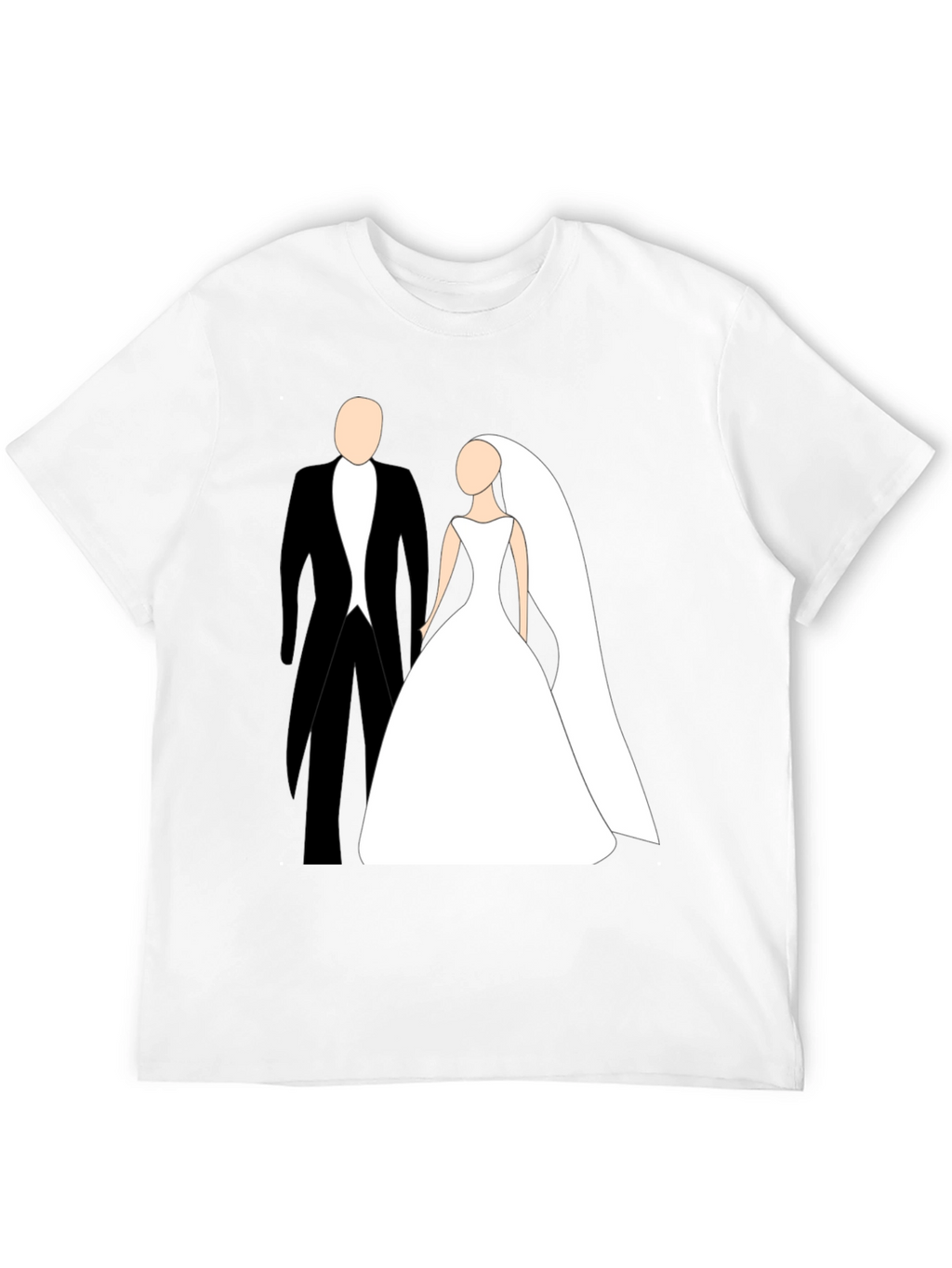Bride & Groom Graphic Tee - Wedding Gift