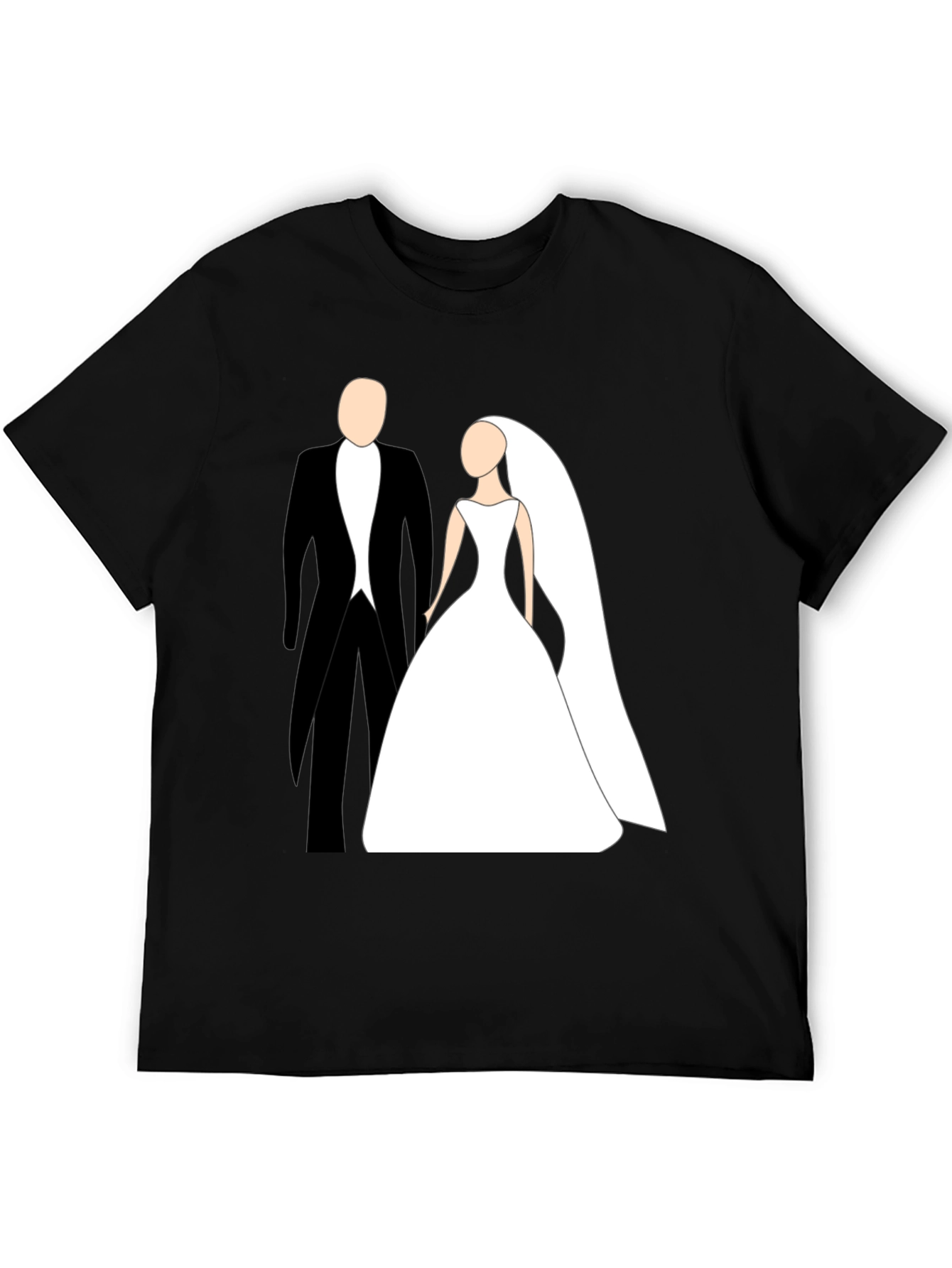 Bride & Groom Graphic Tee - Wedding Gift