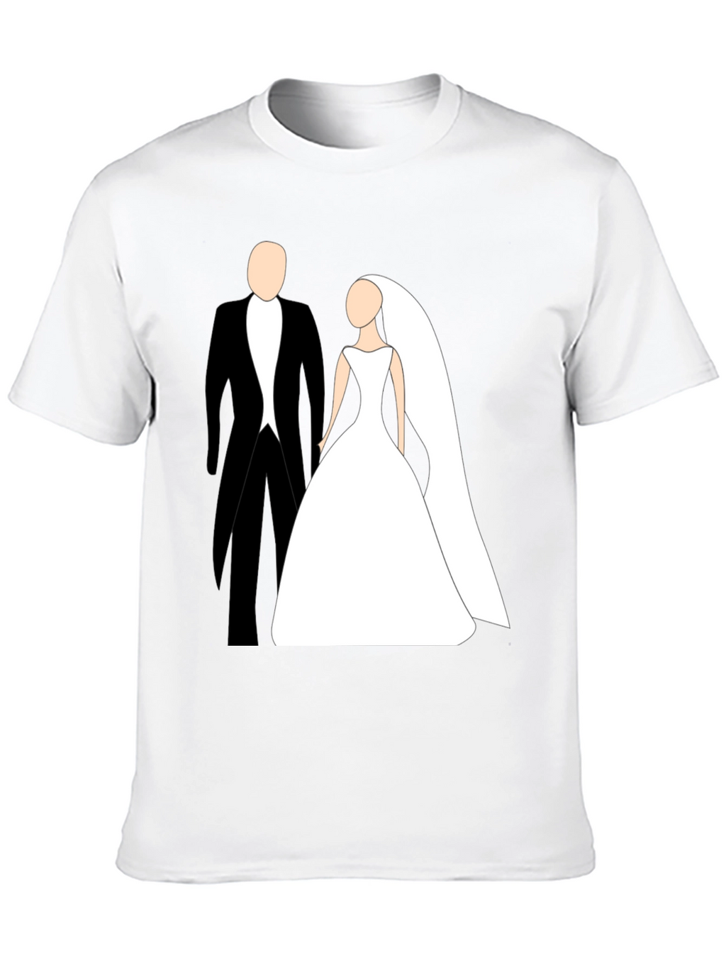 Bride & Groom Graphic Tee - Wedding Gift