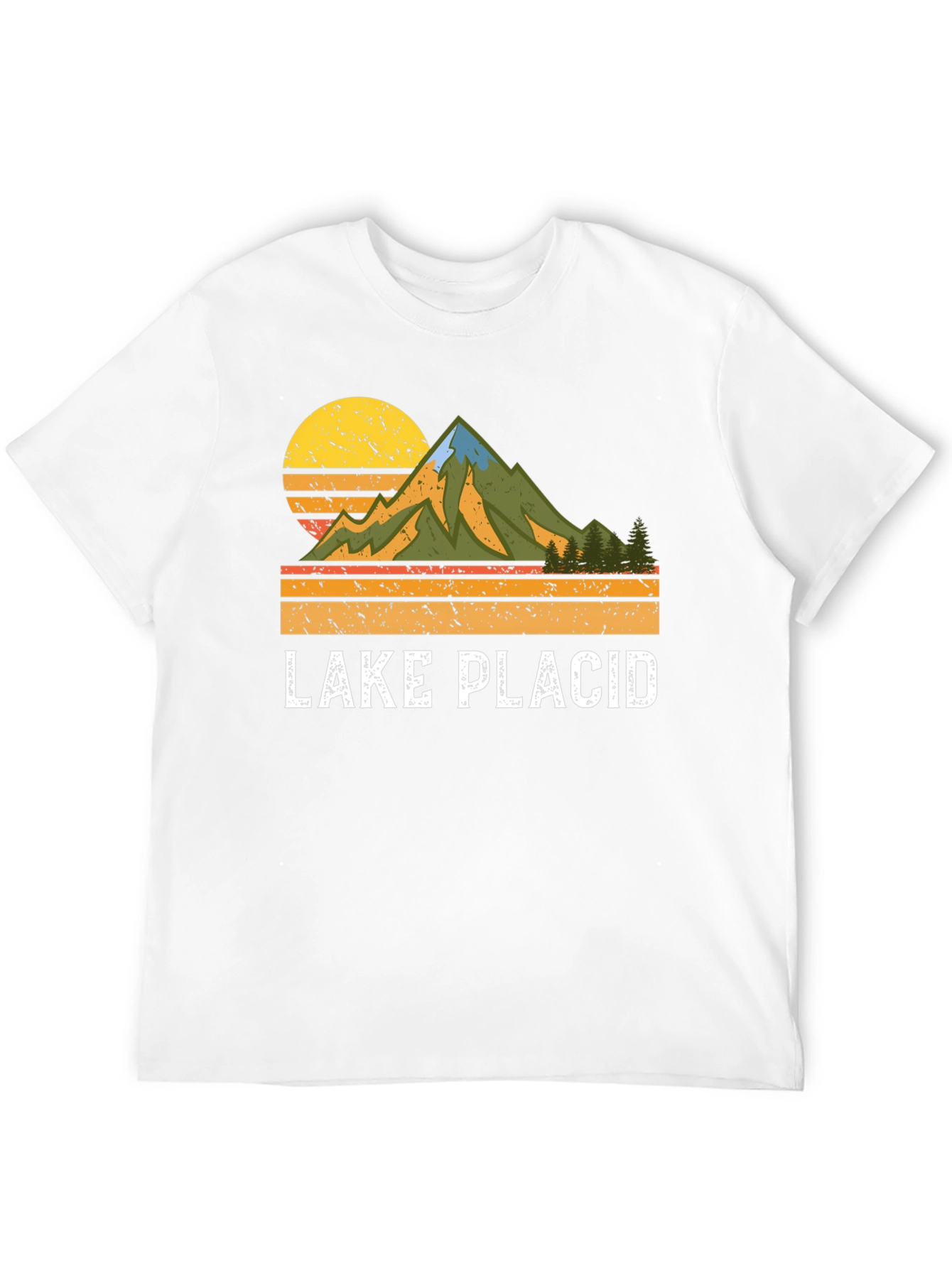 Lake Placid Retro Graphic T-Shirt