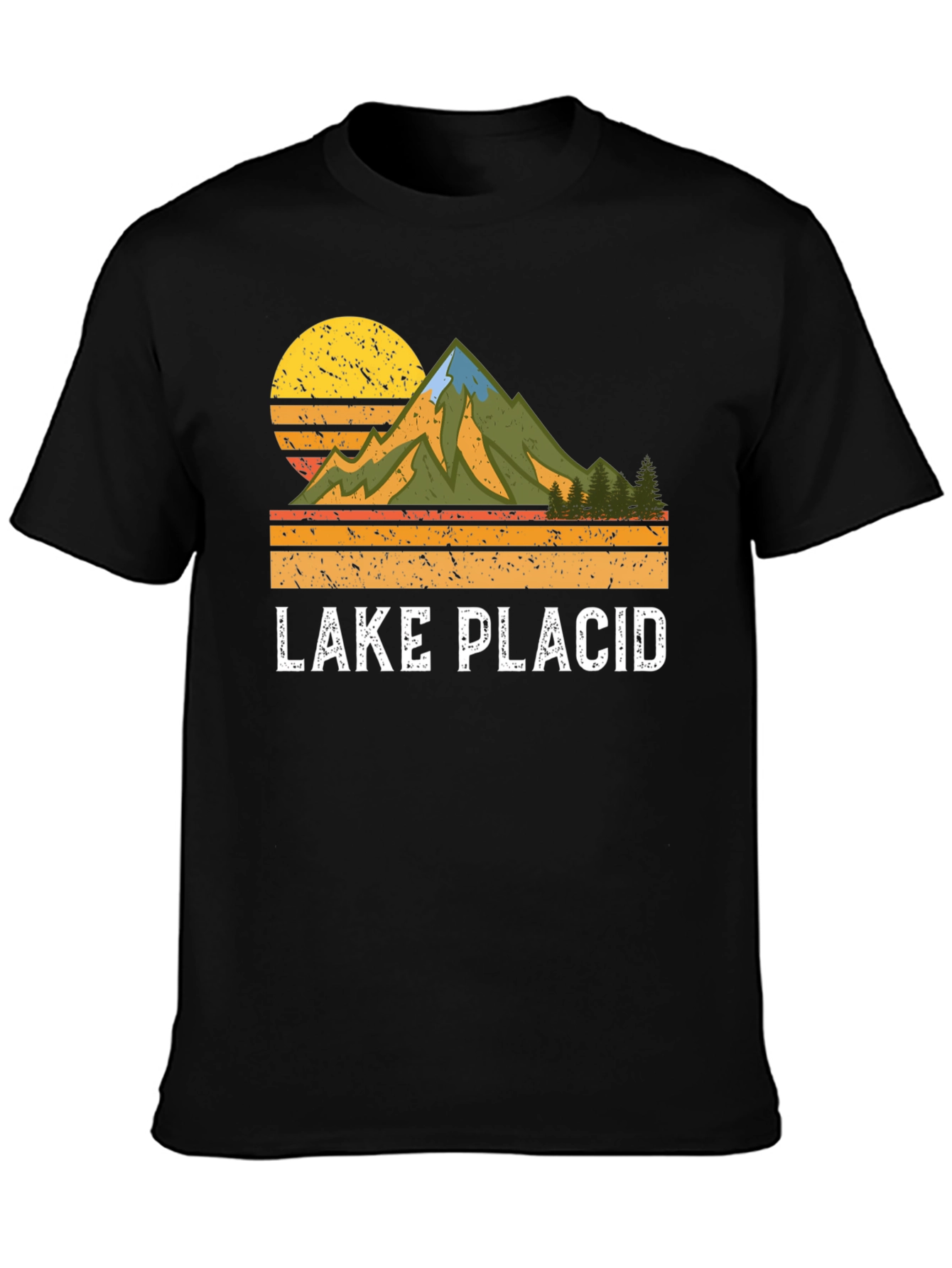 Lake Placid Retro Graphic T-Shirt