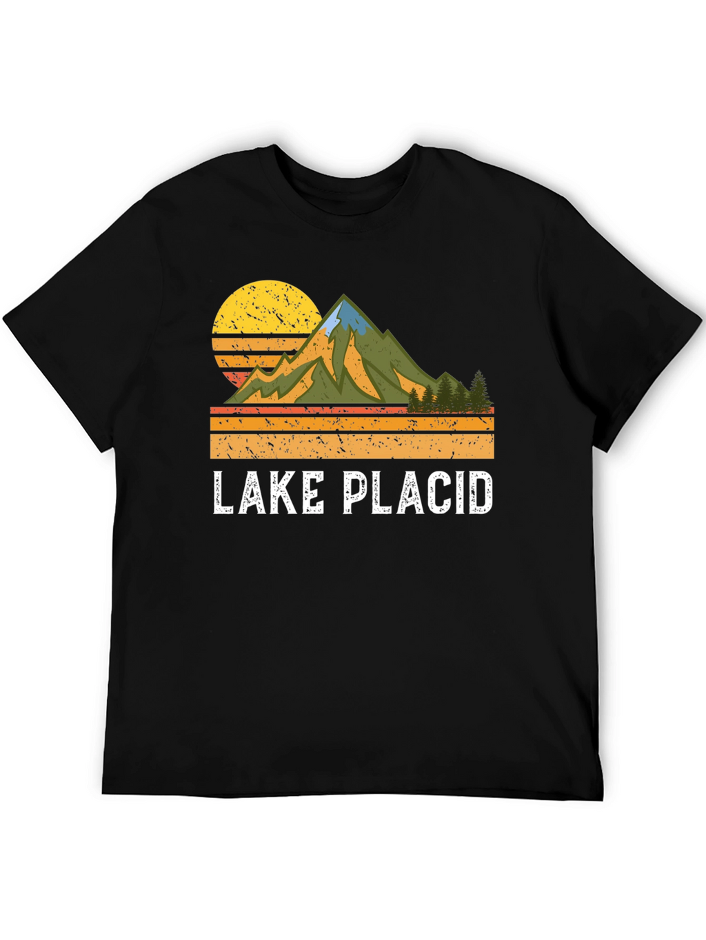 Lake Placid Retro Graphic T-Shirt