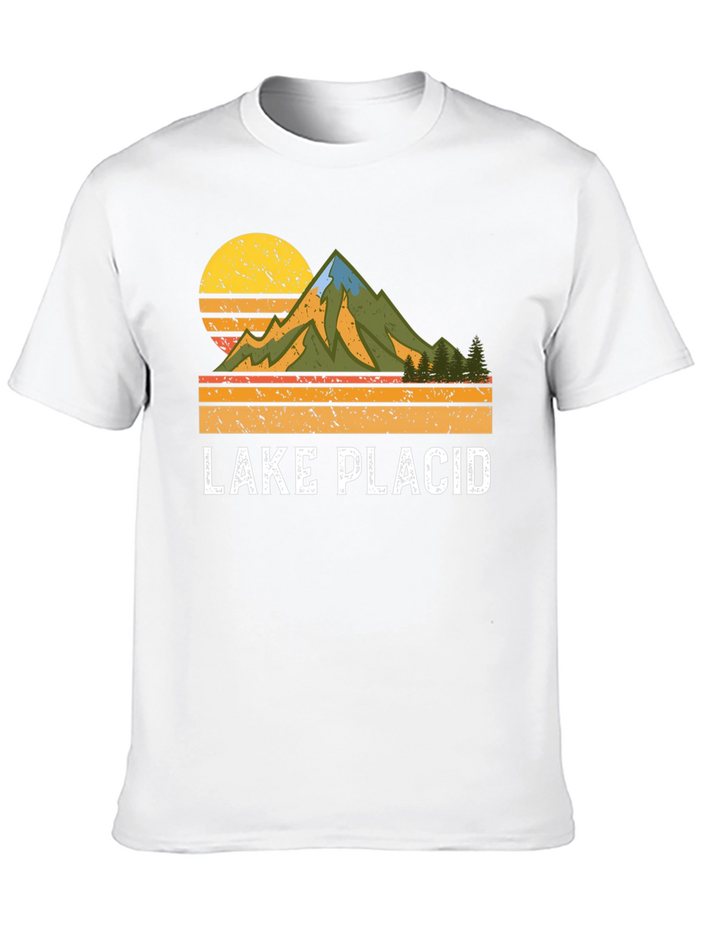 Lake Placid Retro Graphic T-Shirt